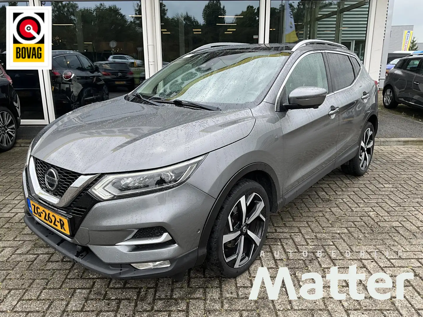 Nissan Qashqai 1.3 DIG-T Tekna Gris - 1
