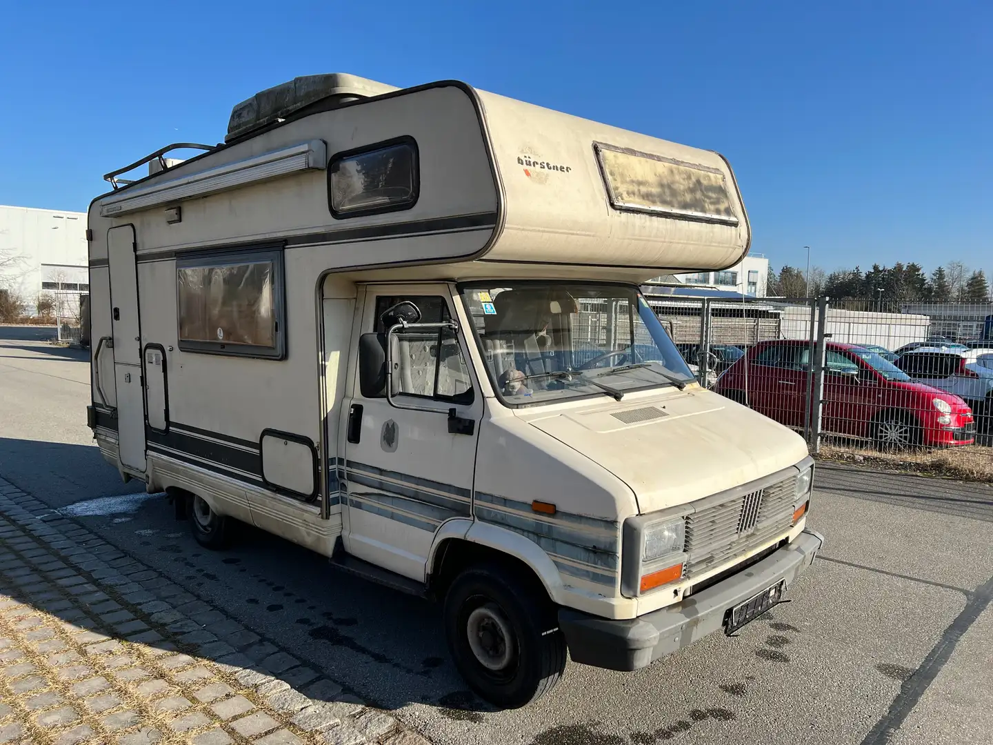 Fiat Ducato Wohnmobil Büstner 280 Jaune - 1