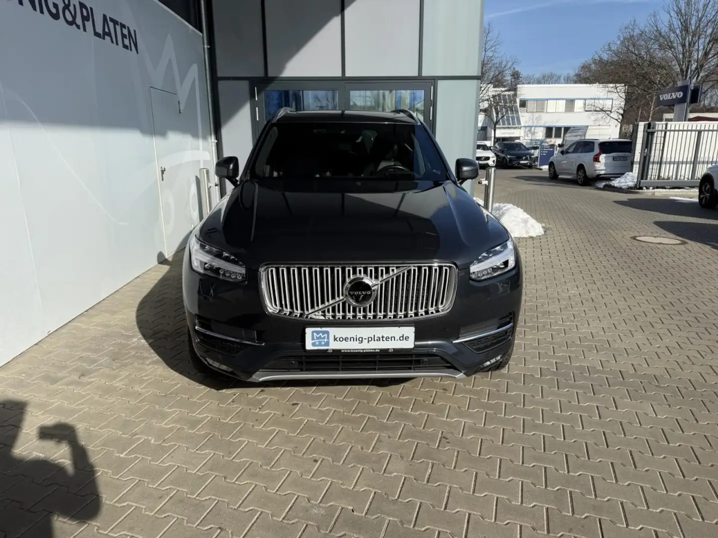 Volvo XC90 D5 AWD Inscription (EURO 6d-TEMP) 5-Sitzer Klima Grau - 2