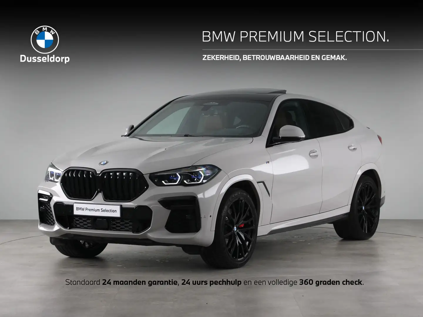 BMW X6 xDrive40i High Executive Zwart - 1