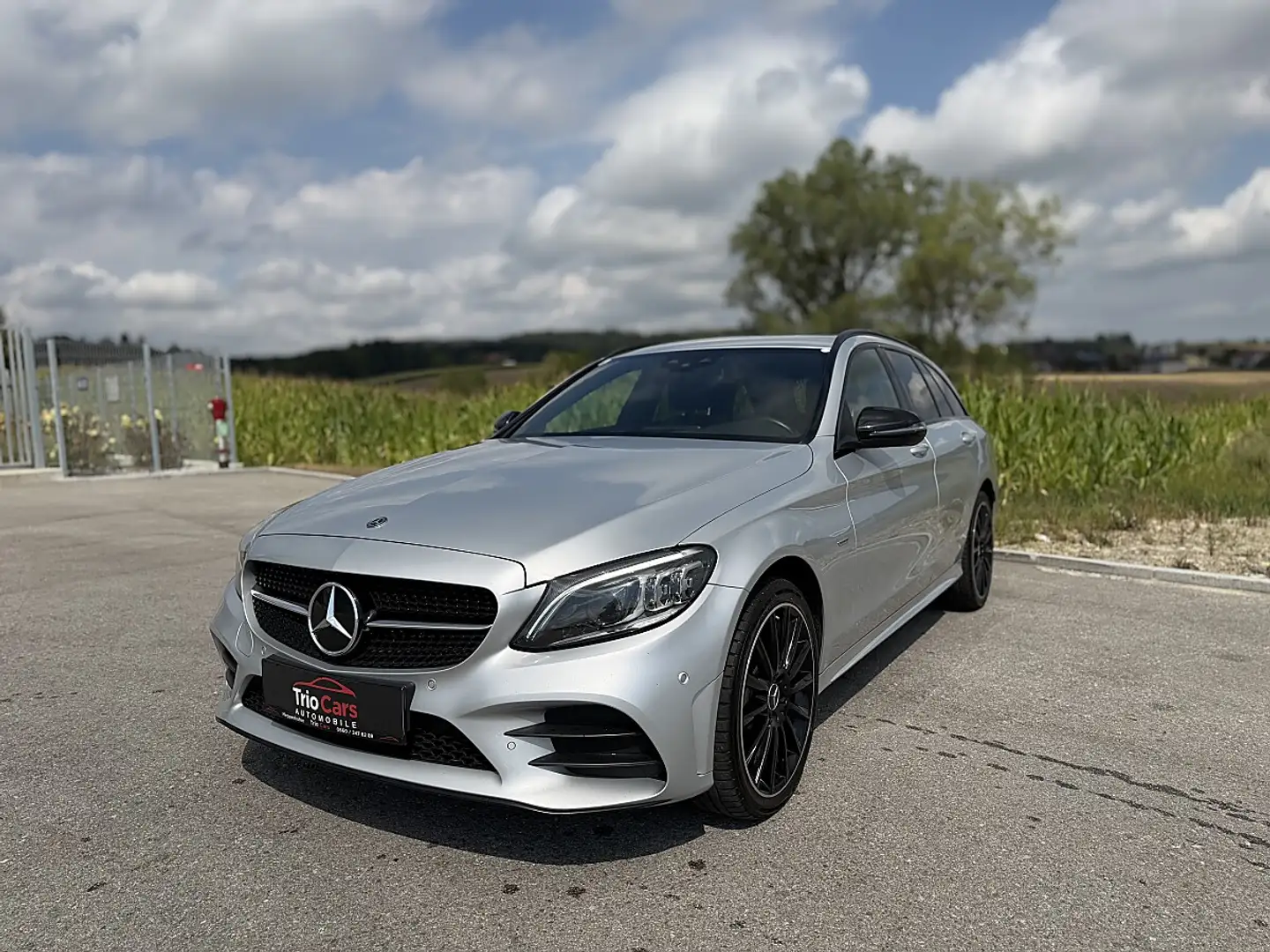 Mercedes-Benz C 220 d 4MATIC *AMGLINE*NIGHT*EDITION* Silber - 1
