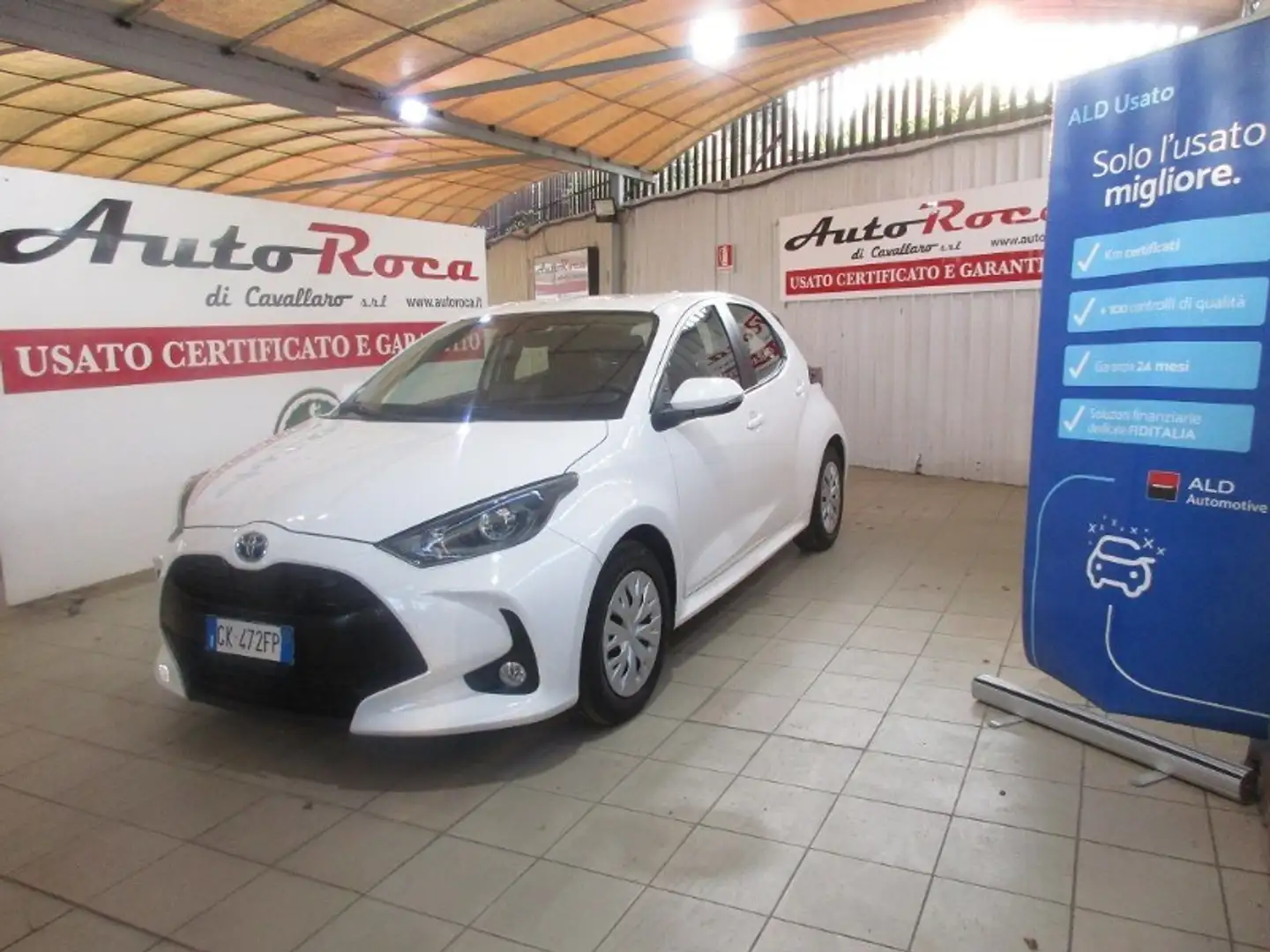 Toyota Yaris Yaris 1.5 Hybrid 5 porte Business Blanco - 1
