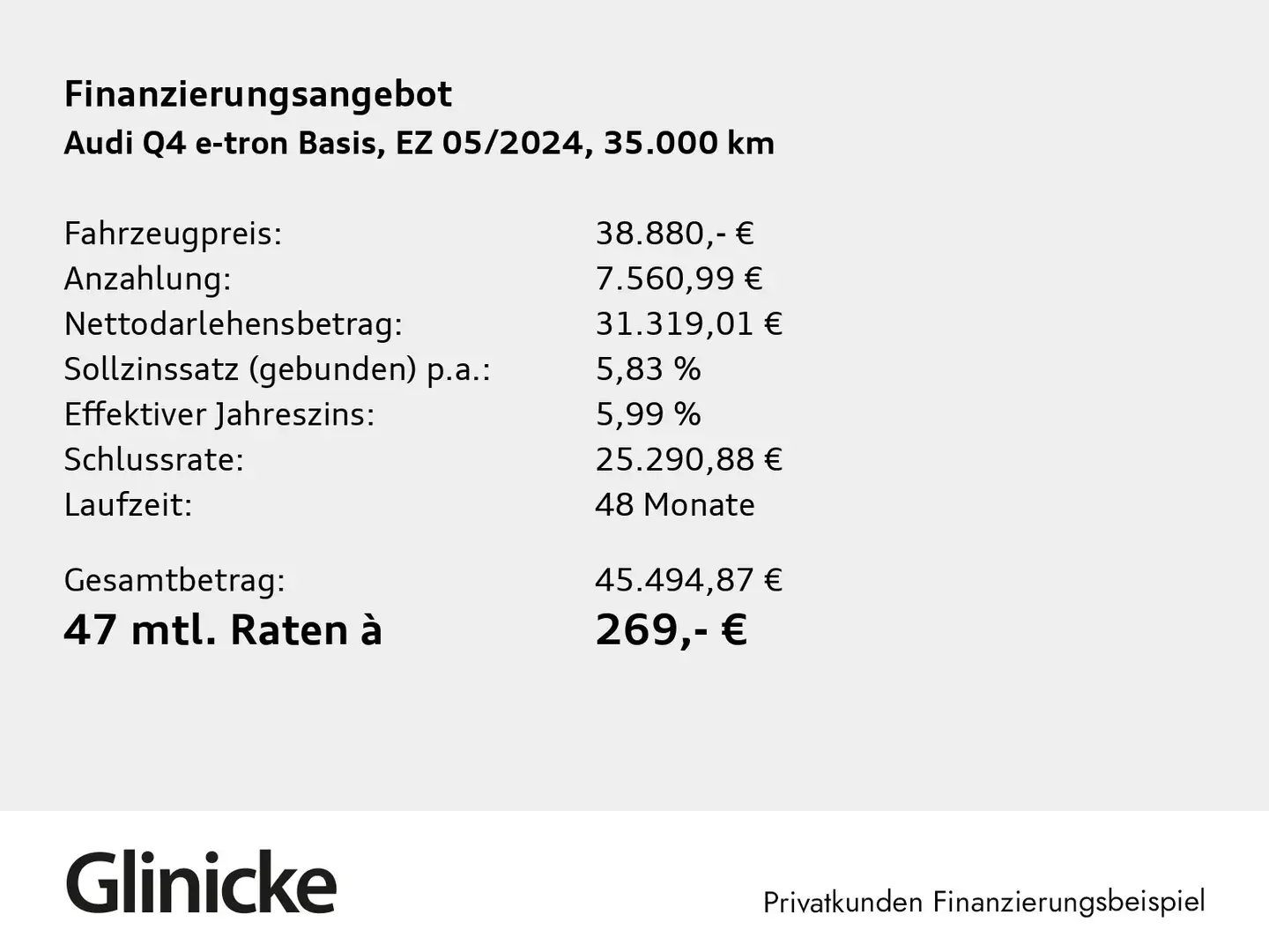 Audi Q4 e-tron Q4 45 e-tron 210 kW Weiß - 2