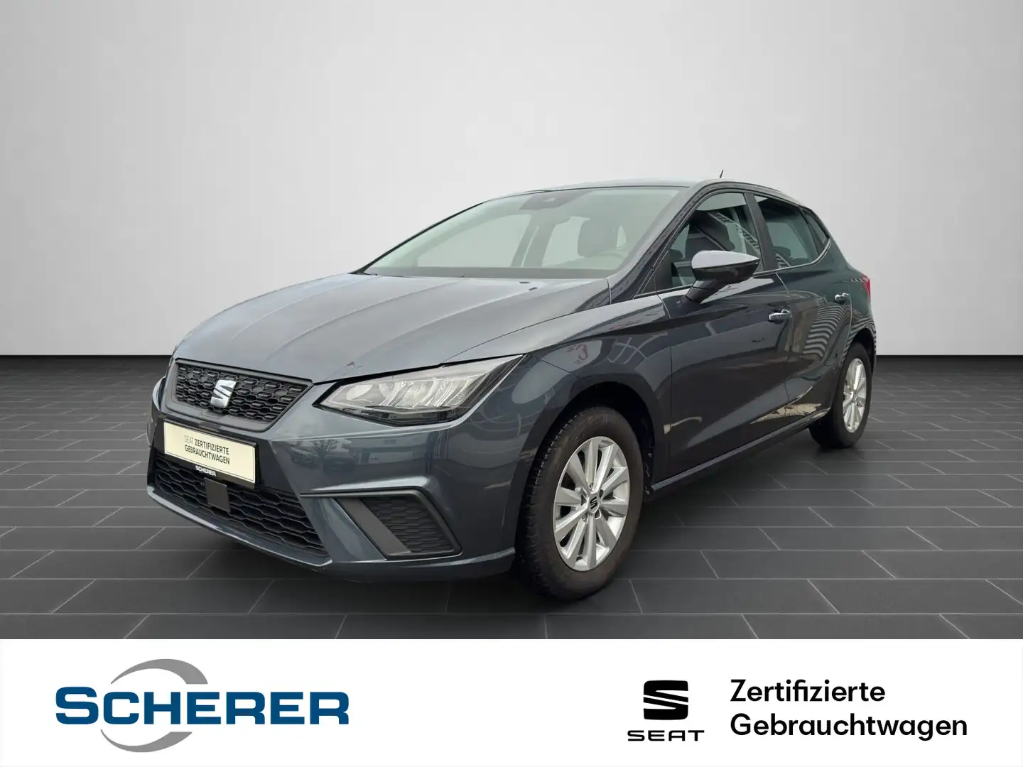 SEAT Ibiza 1.0 TSI Style Edition SHZ KLIMA CARPLAY Grau - 1