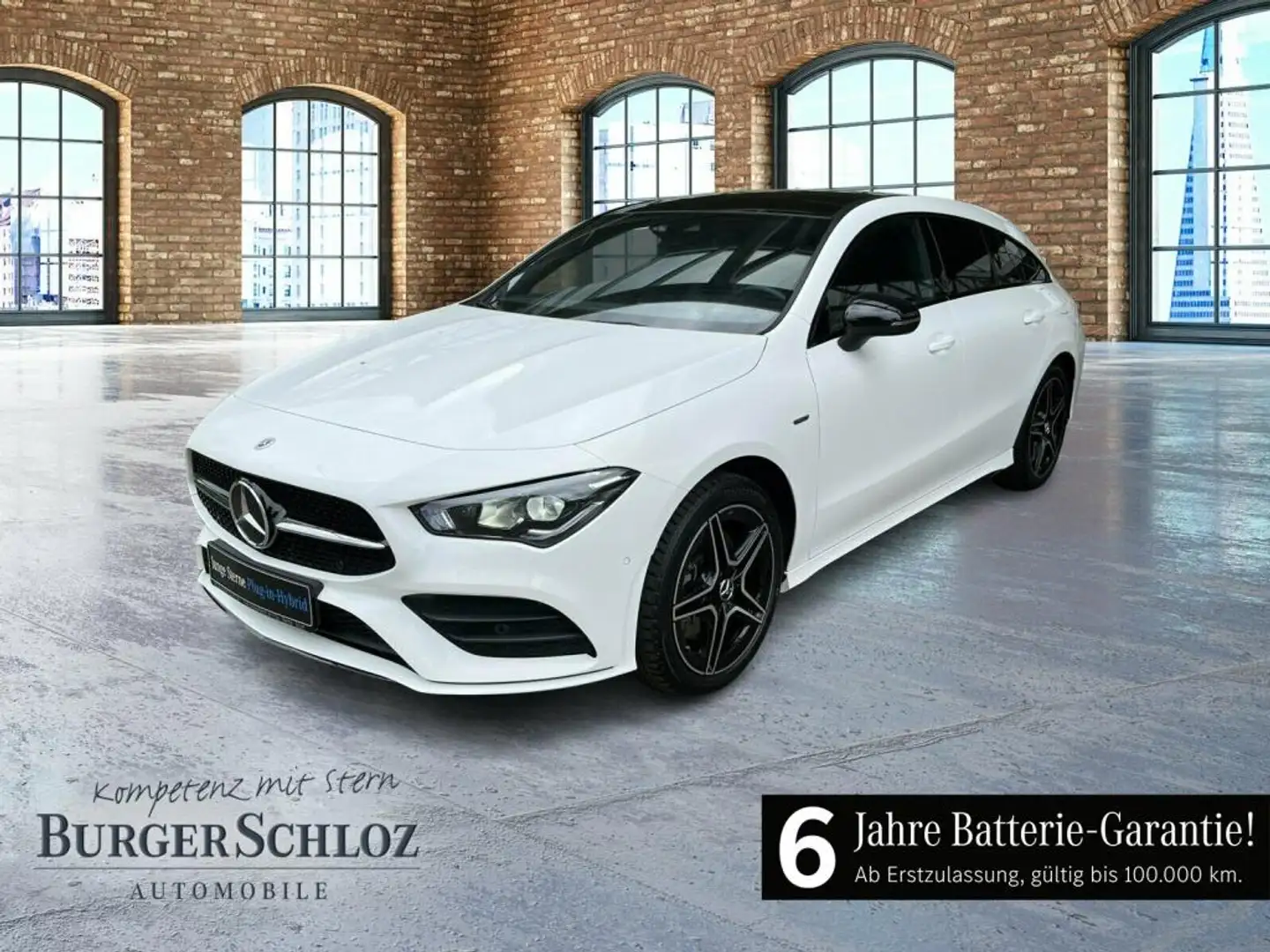 Mercedes-Benz CLA 250 e SB AMG Pano Night S-Sitz PDC SHZ LED Bianco - 1