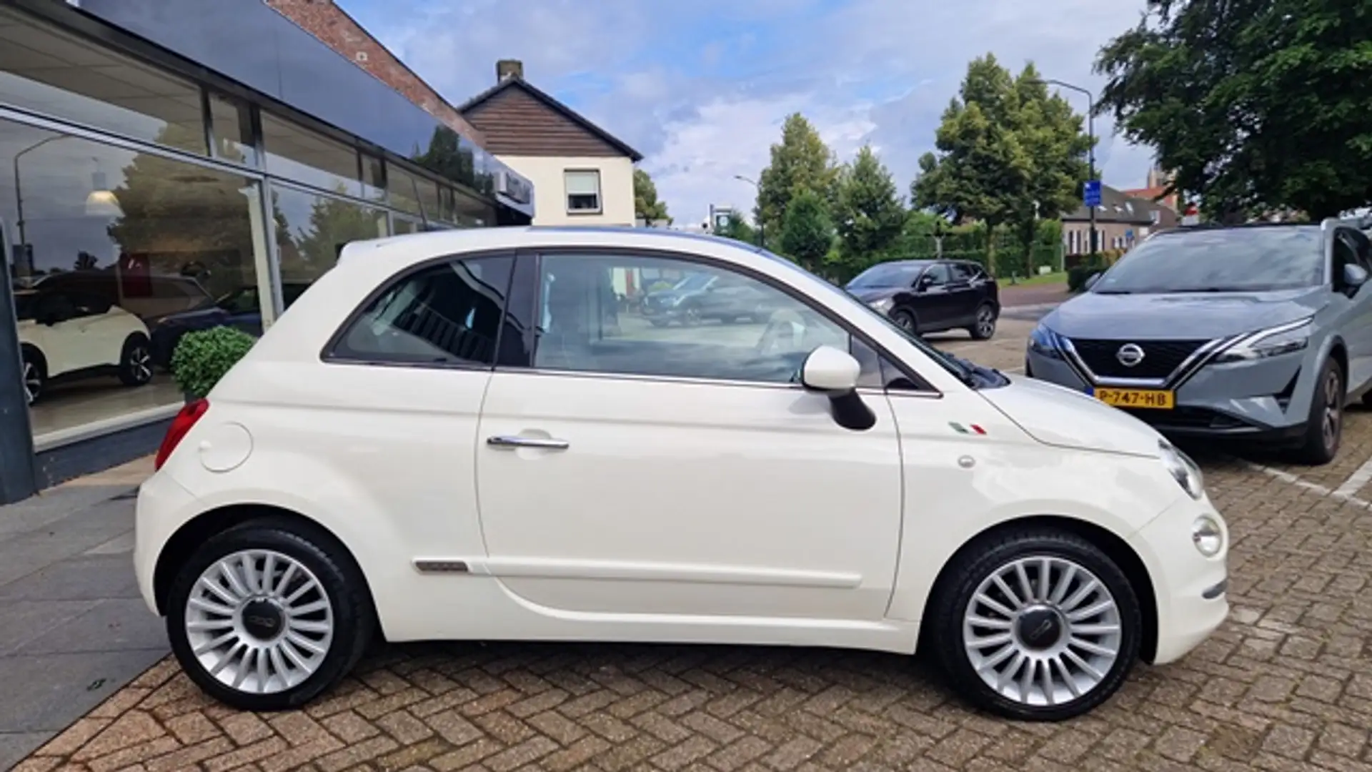 Fiat 500 TwinAir Turbo 80pk Lounge | Panoramadak | Clima | Bianco - 2