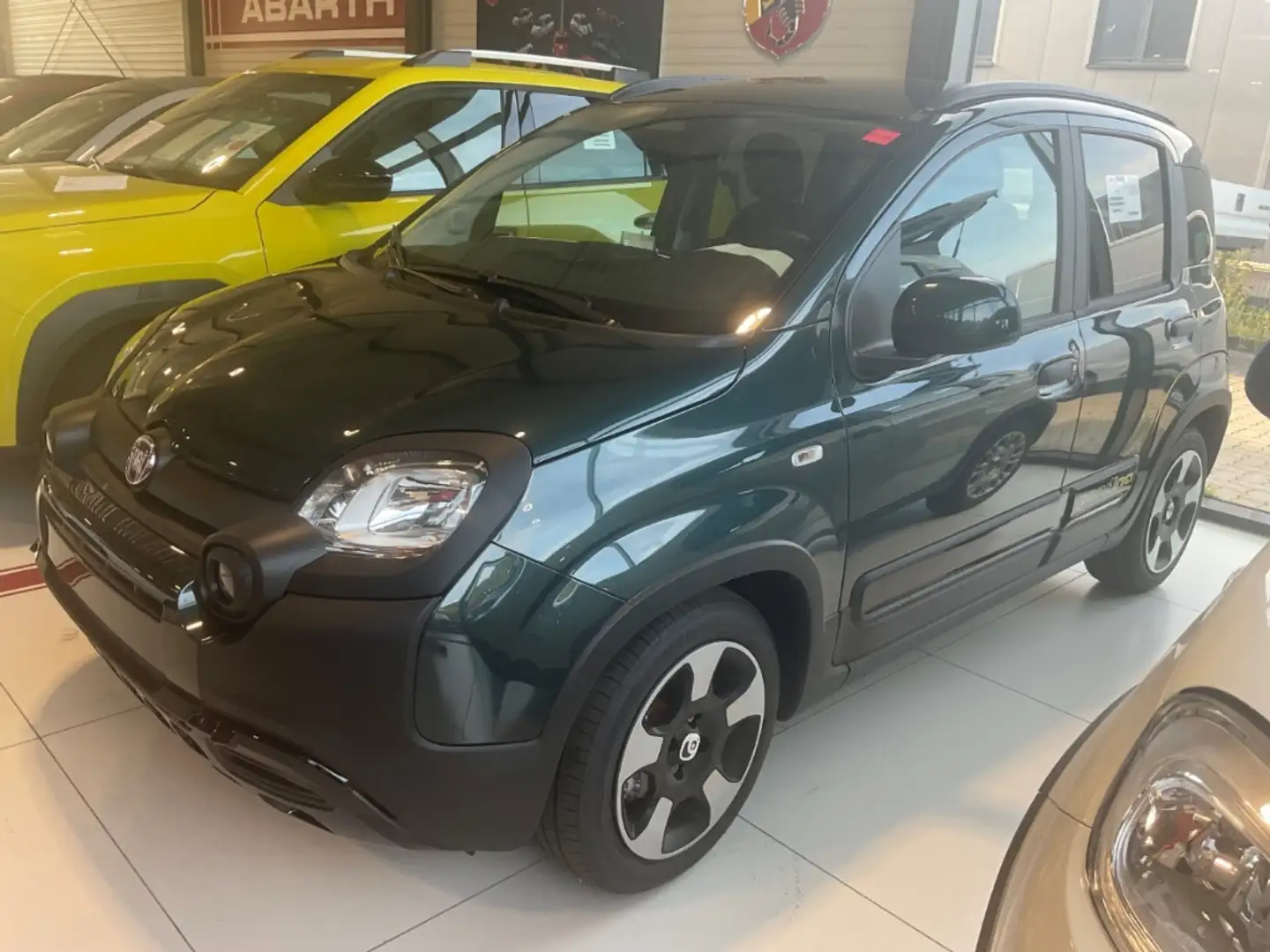 Fiat New Panda Fiat Hybrid 1.0 GSE Cross Grün - 2
