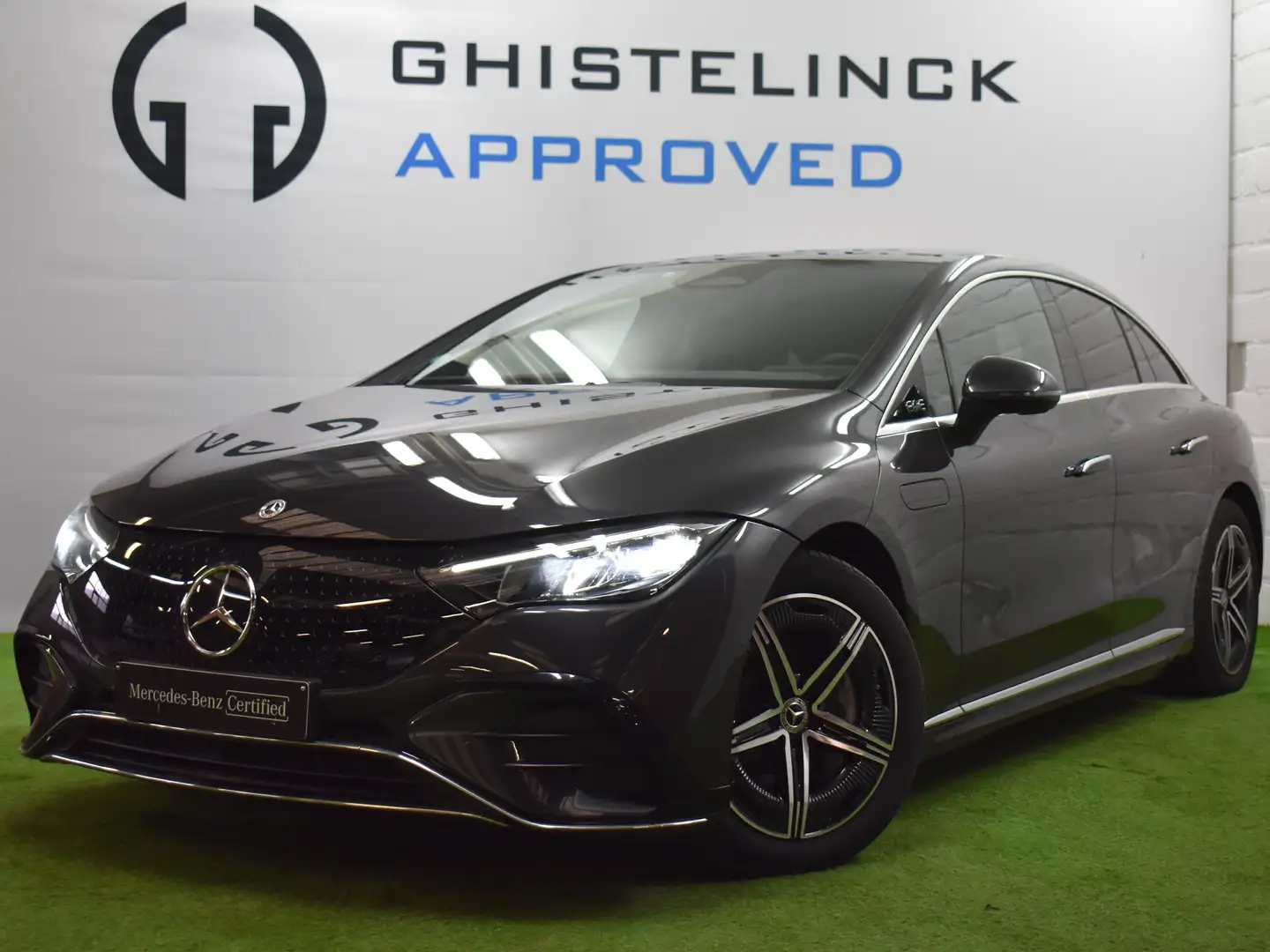 Mercedes-Benz EQE 300 AMG LINE+AMGLine+Carplay+Ambient Light Gris - 1