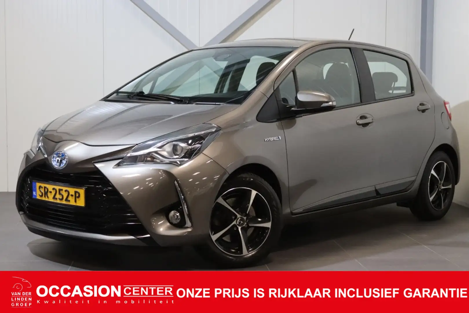 Toyota Yaris 1.5 Hybride|Navi|Camera|Climate|Rijklaar| Bruin - 1