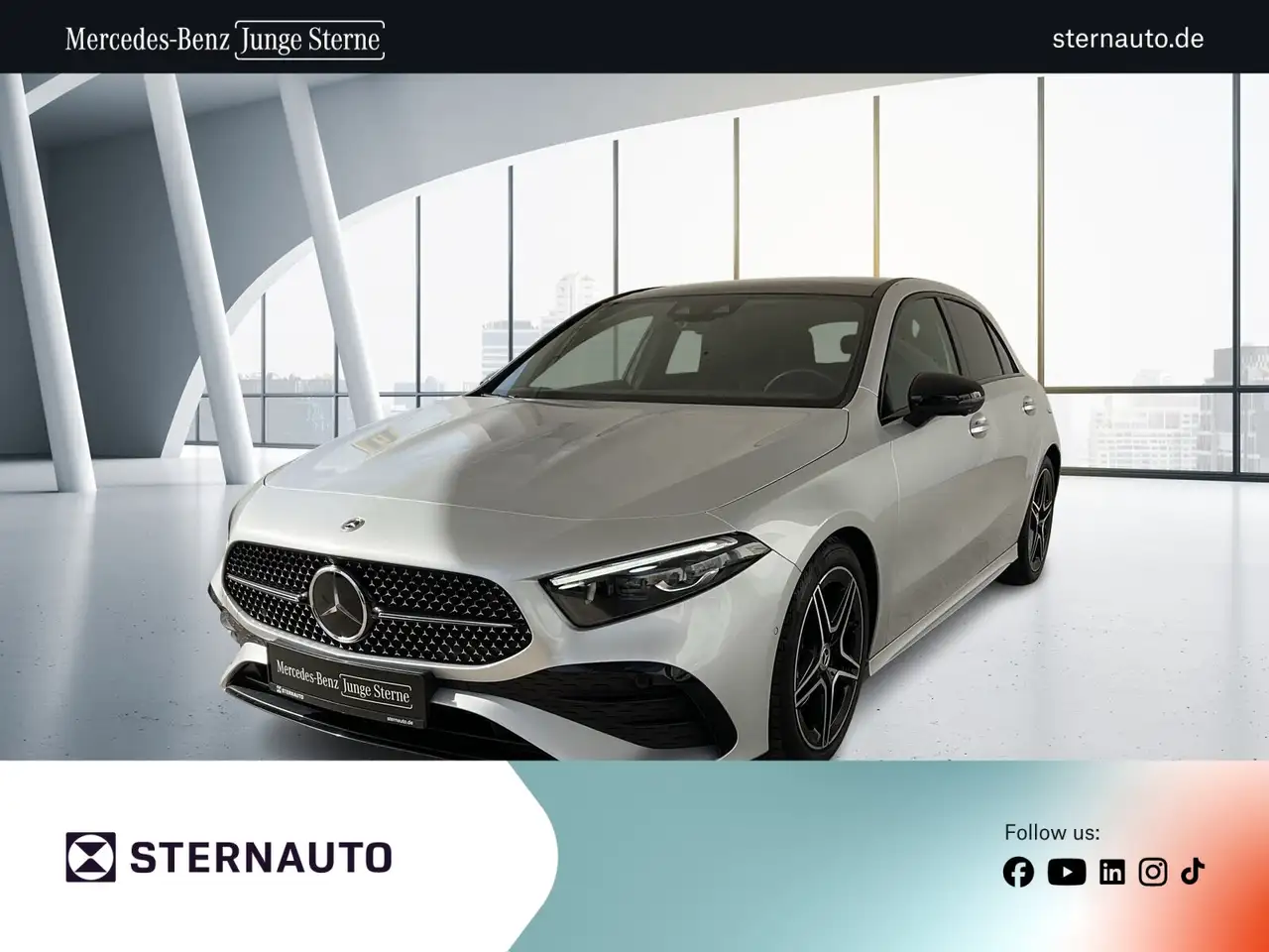 Mercedes-Benz A-Class A 180 AMG Line/Pano.-Dach/Distronic/Kamera/Navi BC