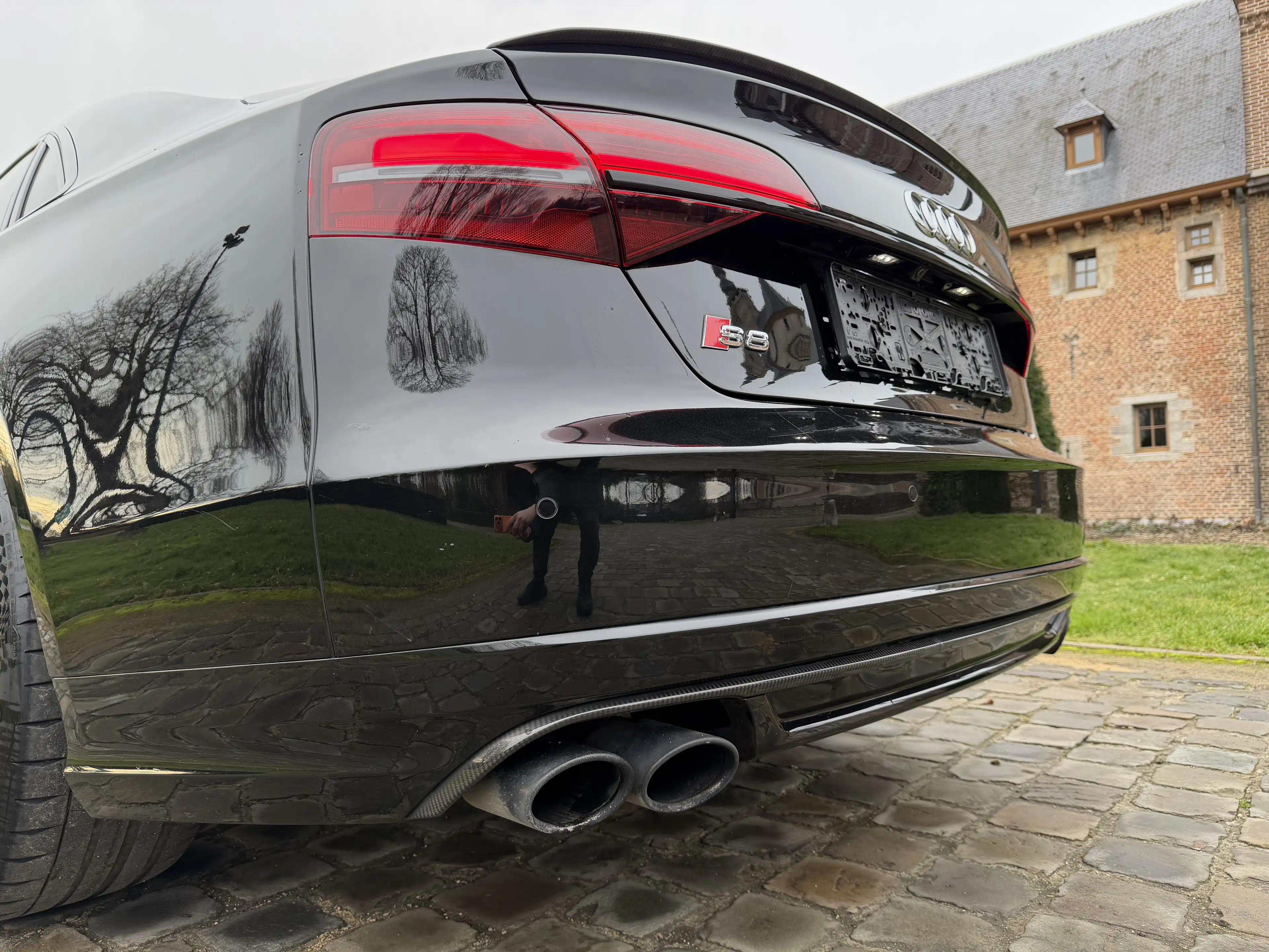 Audi S8 + plus | 605pk | Ceramic | Carbon | Pano | Matrix — photo 11