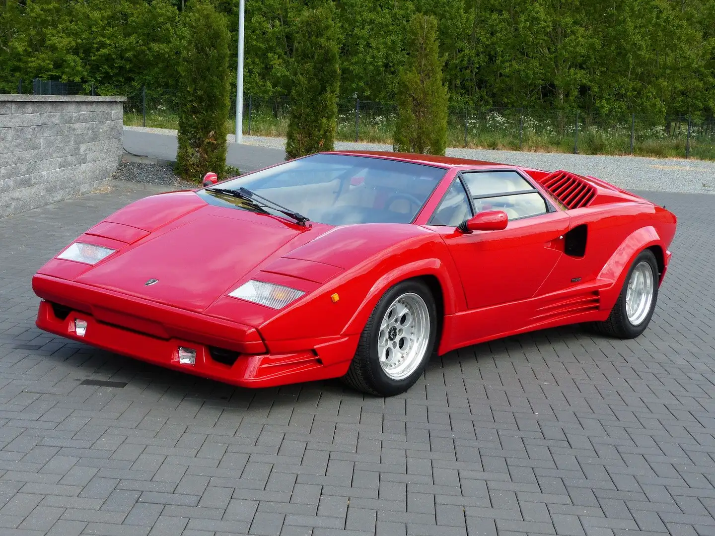 Lamborghini Countach 25 th Anniversary Rood - 2
