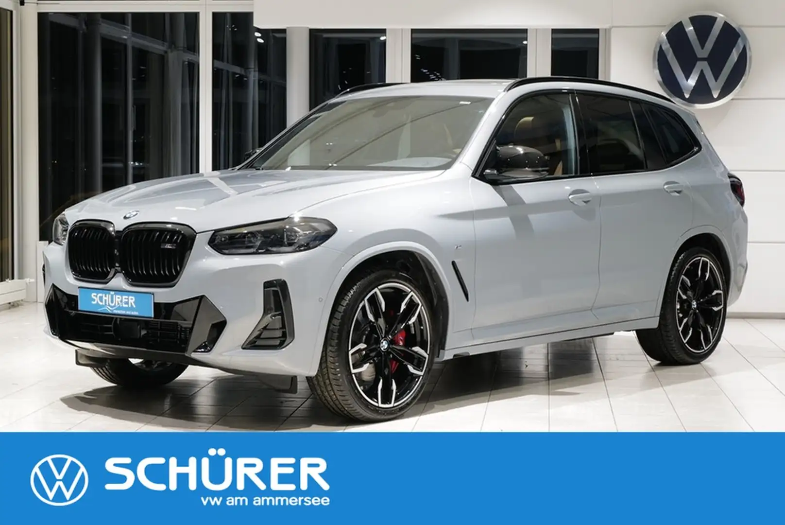BMW X3 M 40 i Shadow AHK Memory 360° ACC Grey - 1