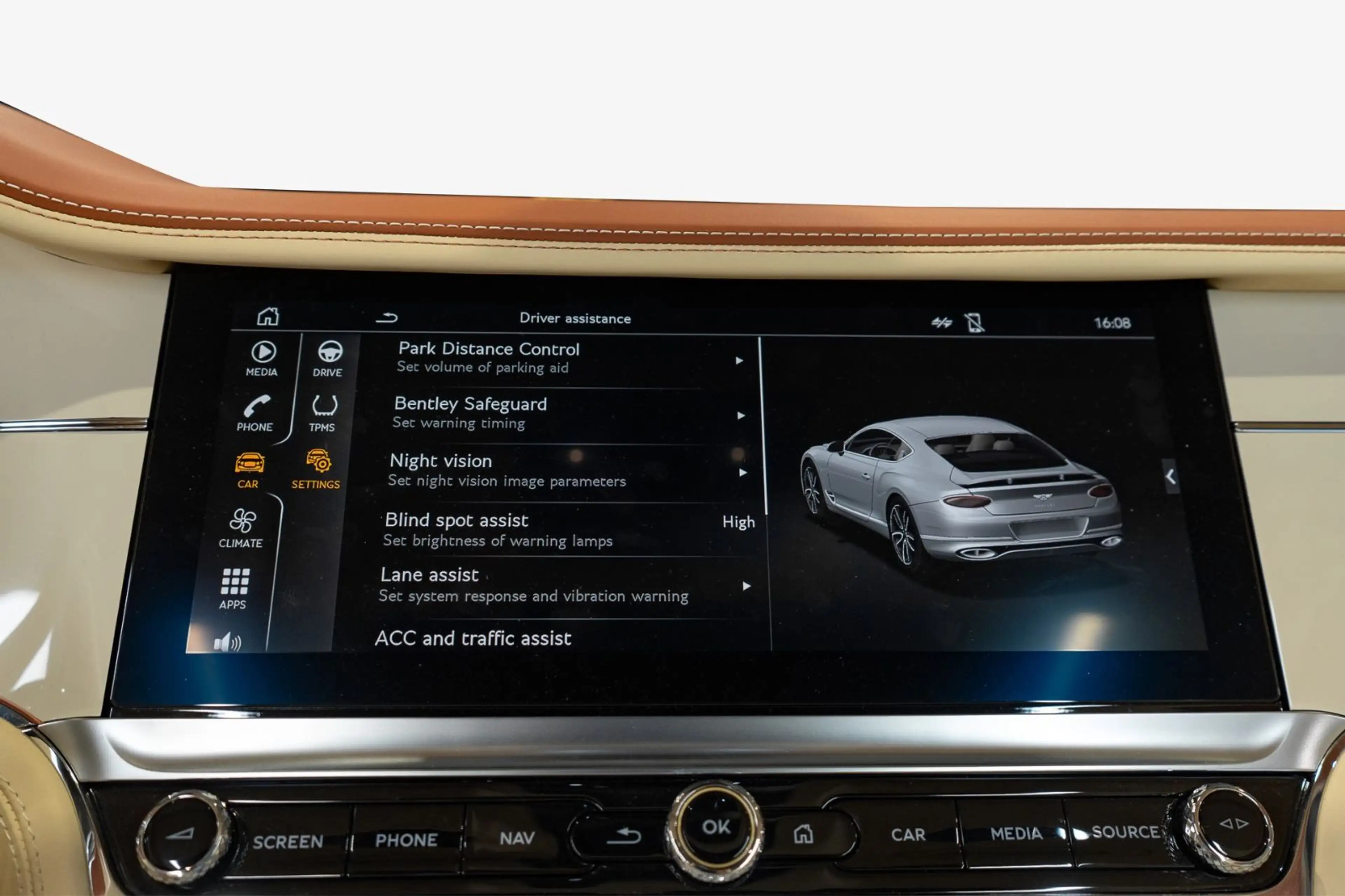 Bentley Continental GT Azure°B&O°NIGHT°MASS°360°ACC°PANO — photo 10