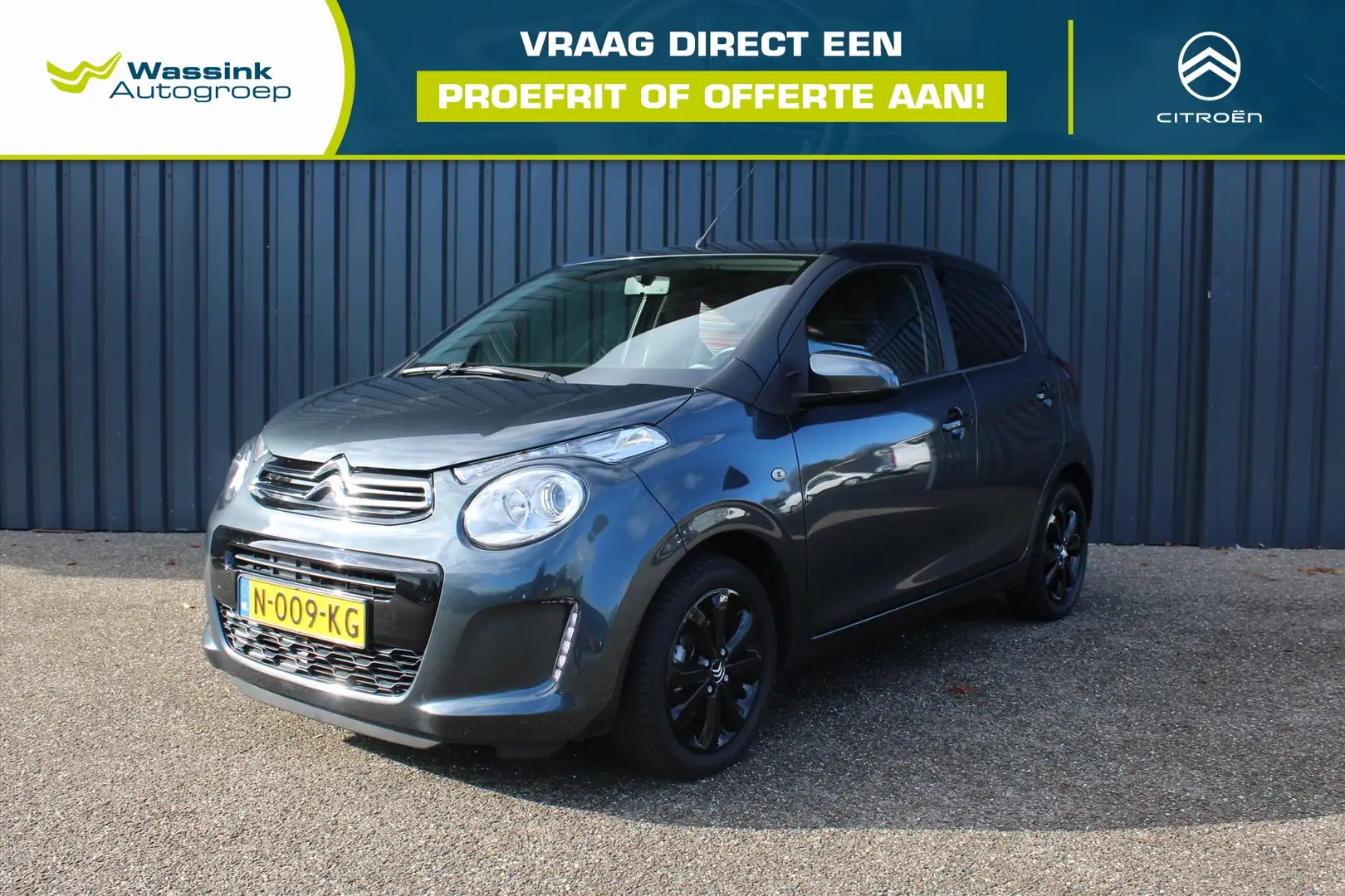 Citroen C1 1.0i 72PK 5D Shine Camera | Climate Control | Carp Gris - 1