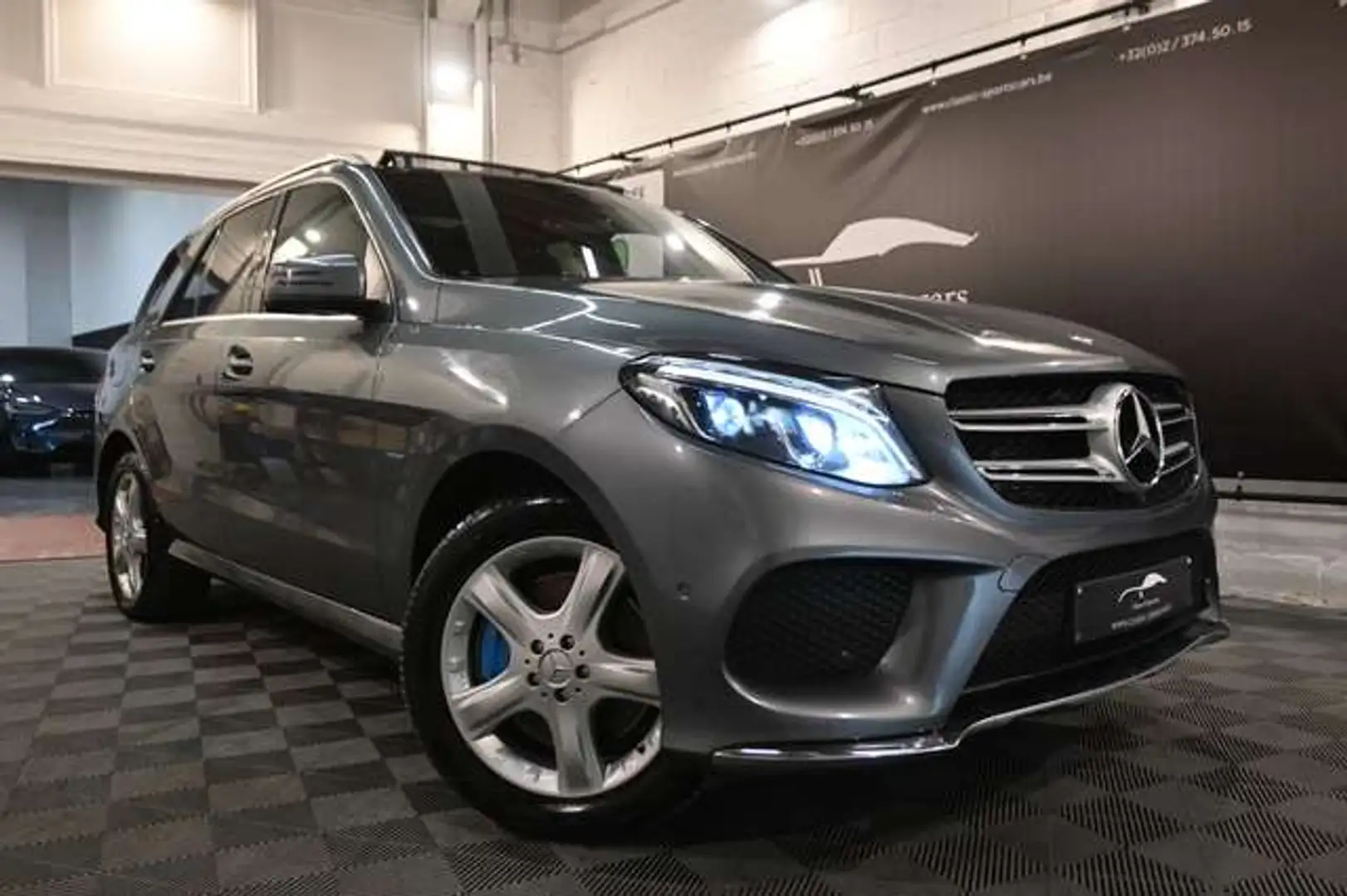 Mercedes-Benz GLE 500 GLE 500 e 4-Matic PHEV / AMG LINE / FULL OPTIONS ! Gris - 2