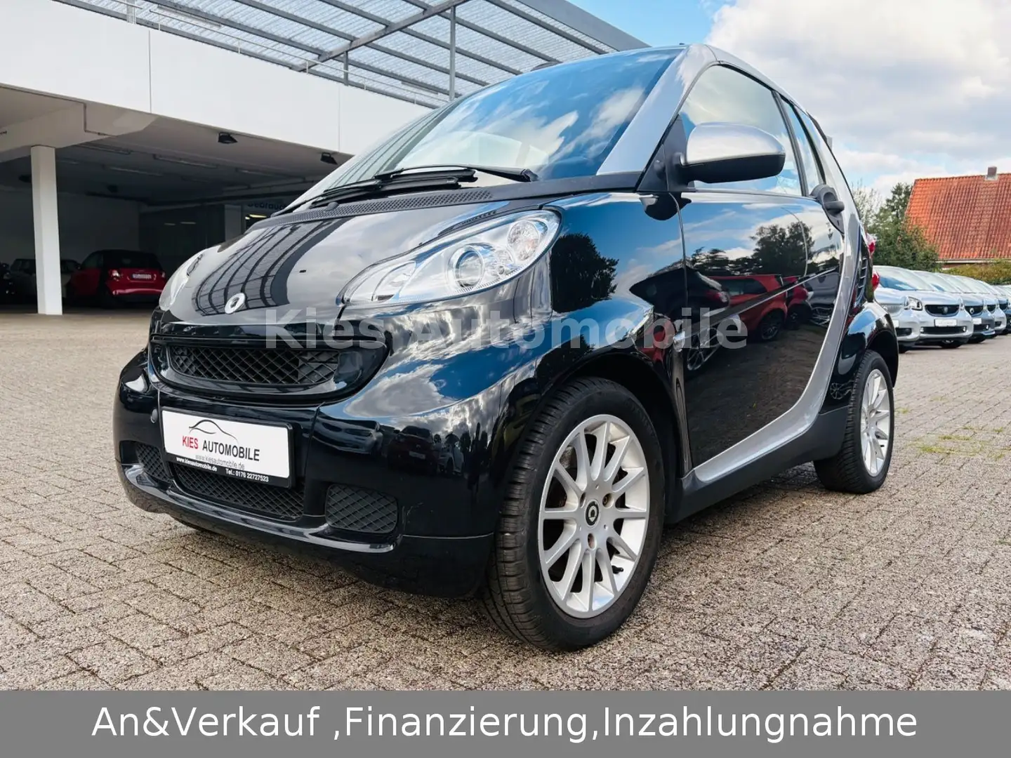 smart forTwo Cabrio Passion AUTOM/LEDER/KLIMA/ALLWETTE Noir - 1