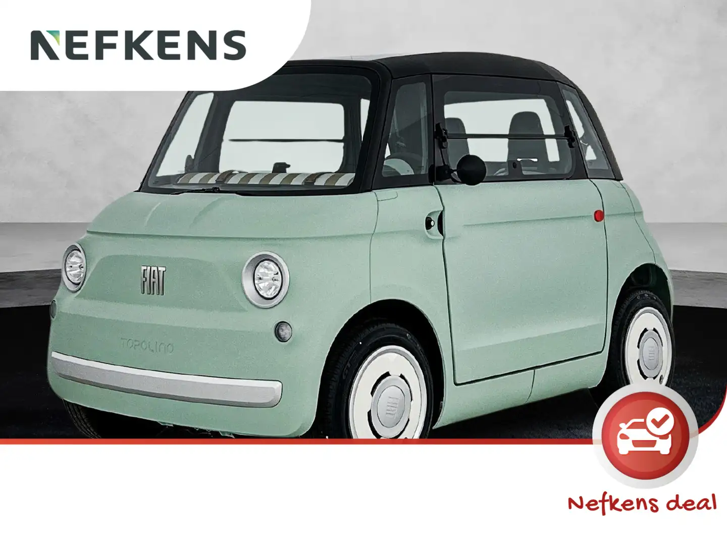 Fiat Topolino | 75KM Bereik | Groen - 1