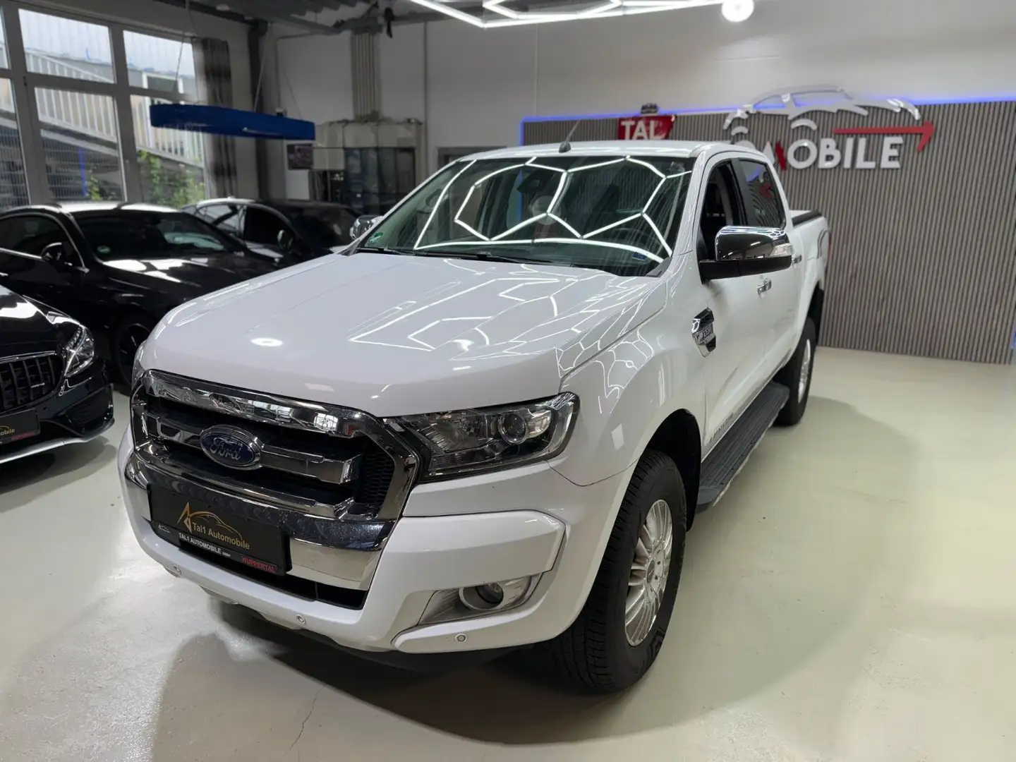 Ford Ranger Limited Doppelkabine 4x4 Sattel Lkw Ahk Weiß - 2