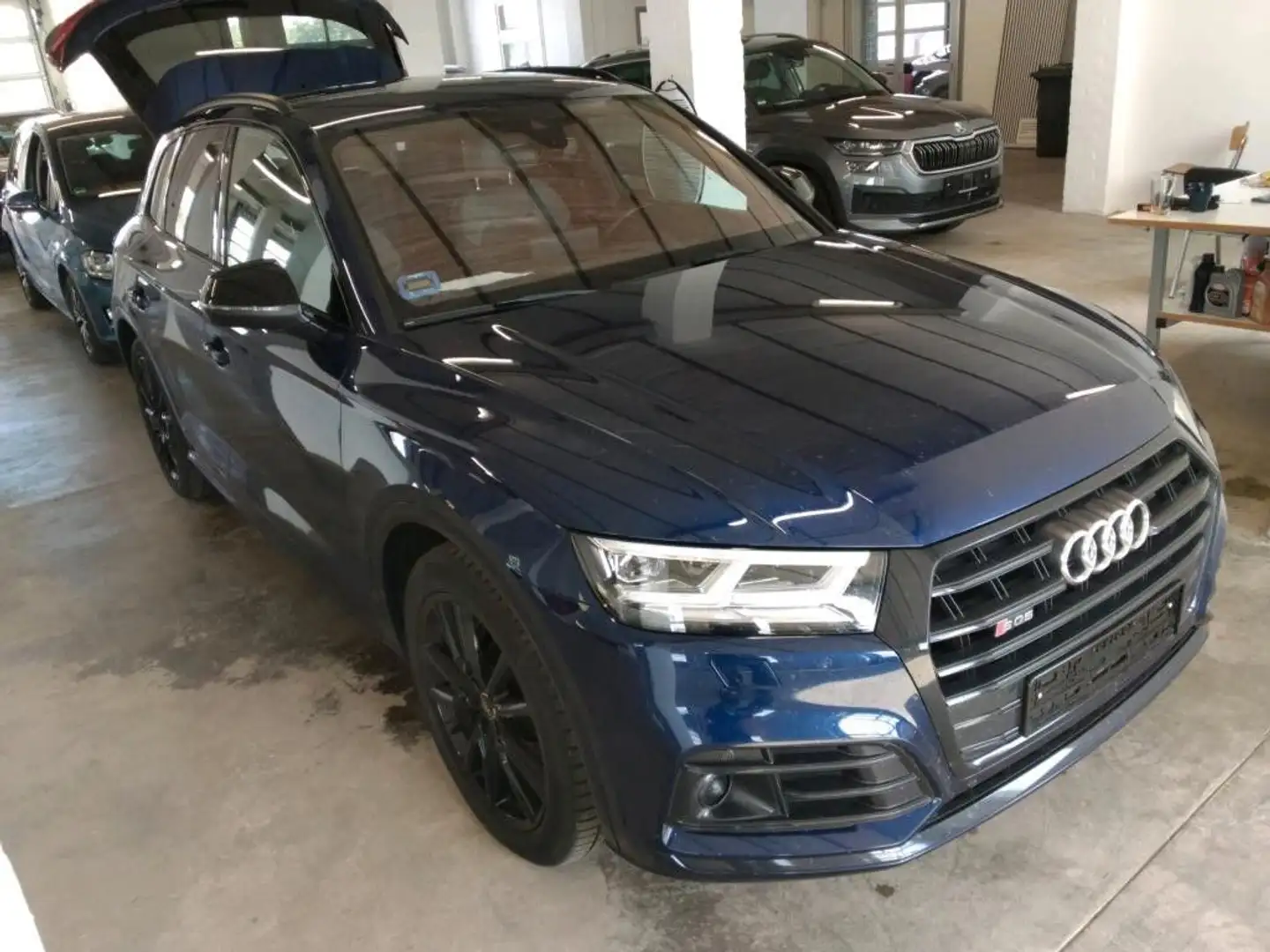 Audi SQ5 3.0 TDI Quattro*BLACK*MATRIX-LED*STAND*AHK* Blau - 1