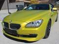 BMW 640 640i Cabrio Aut. Jaune - thumbnail 10