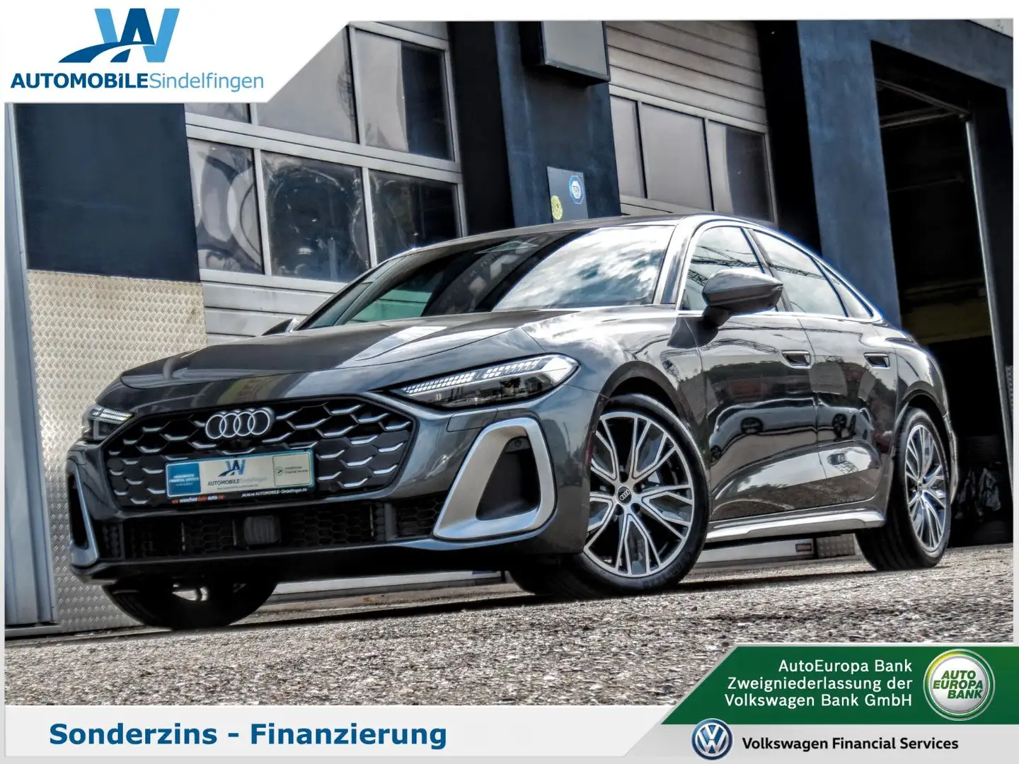 Audi S5 Limousine TFSI 270 kW quat. BF-DISPLAY MATRIX Grau - 1