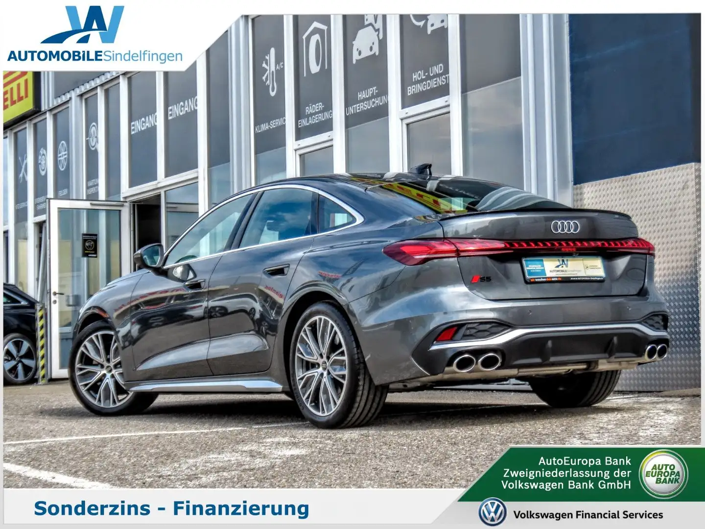Audi S5 Limousine TFSI 270 kW quat. BF-DISPLAY MATRIX Grau - 2