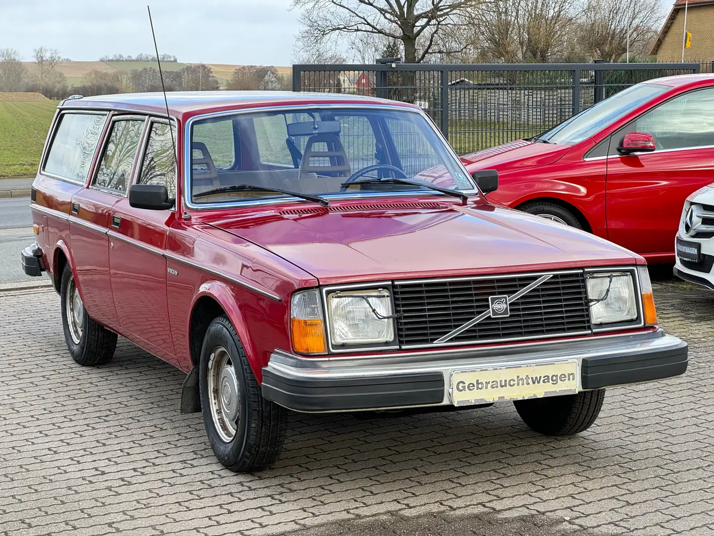 Volvo 245 DL Oldtimer mit H-Kennzeichen Kırmızı - 2