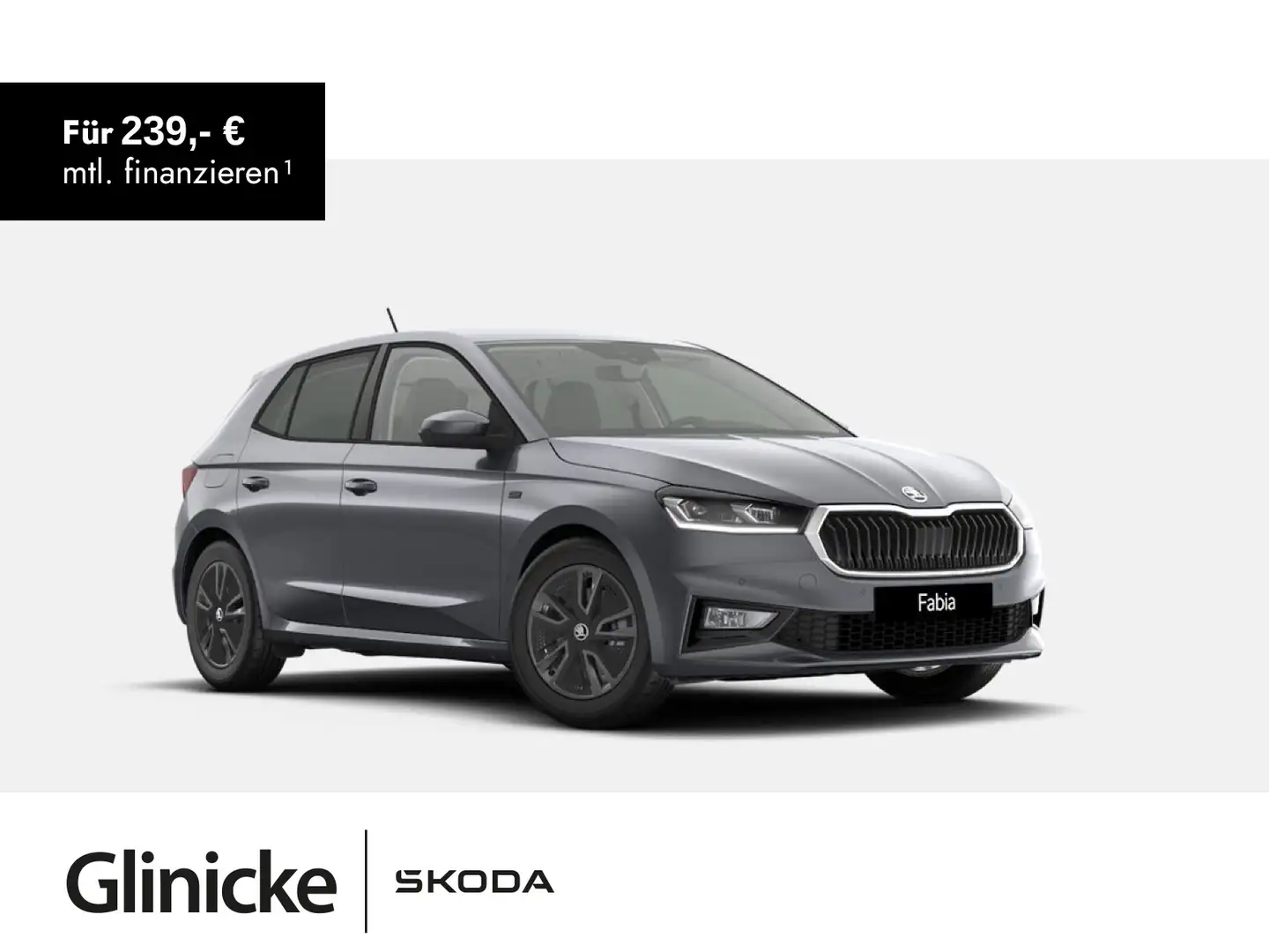 Skoda Fabia 1.0 TSI Tour Grau - 1