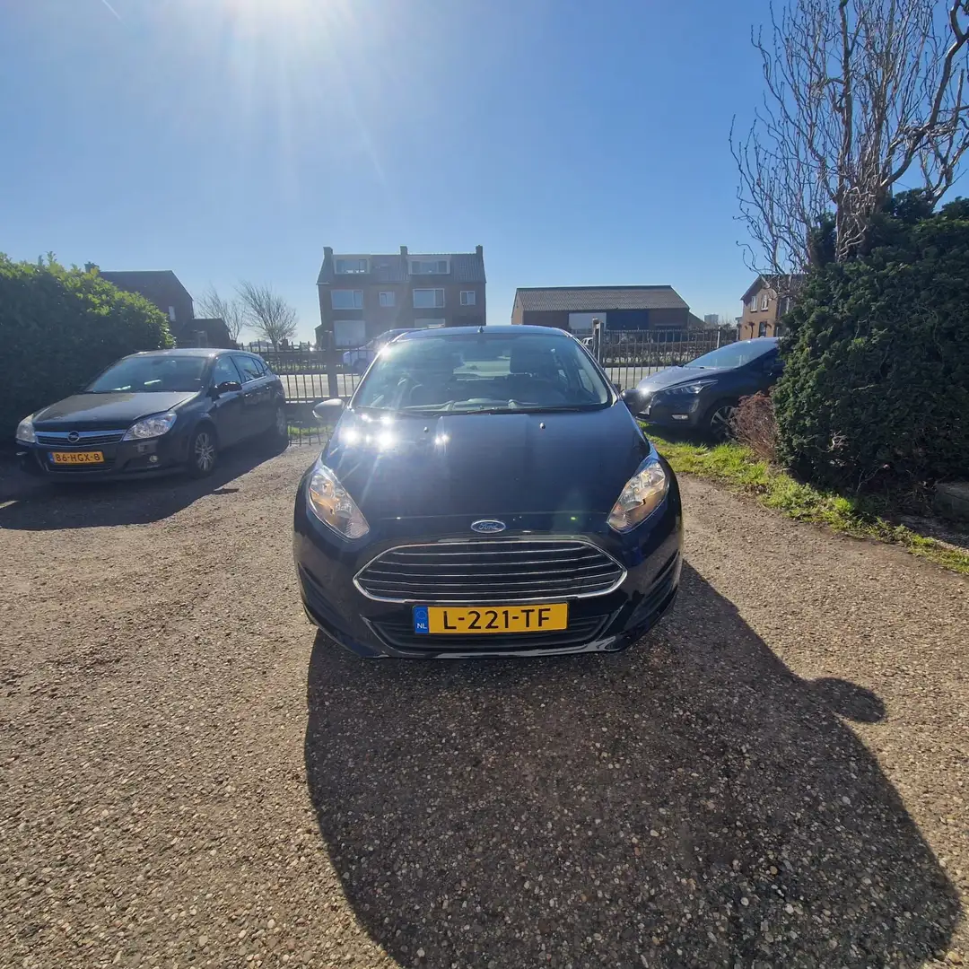 Ford Fiesta 1.25 Ghia Zwart - 1