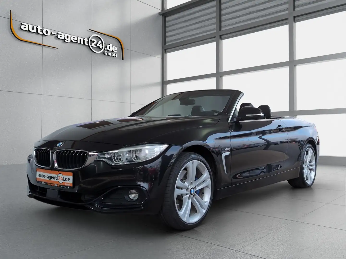 BMW 440 i xD Sport Line /LED/ACC/HUD/Open-Air/DAB/Memo Schwarz - 2