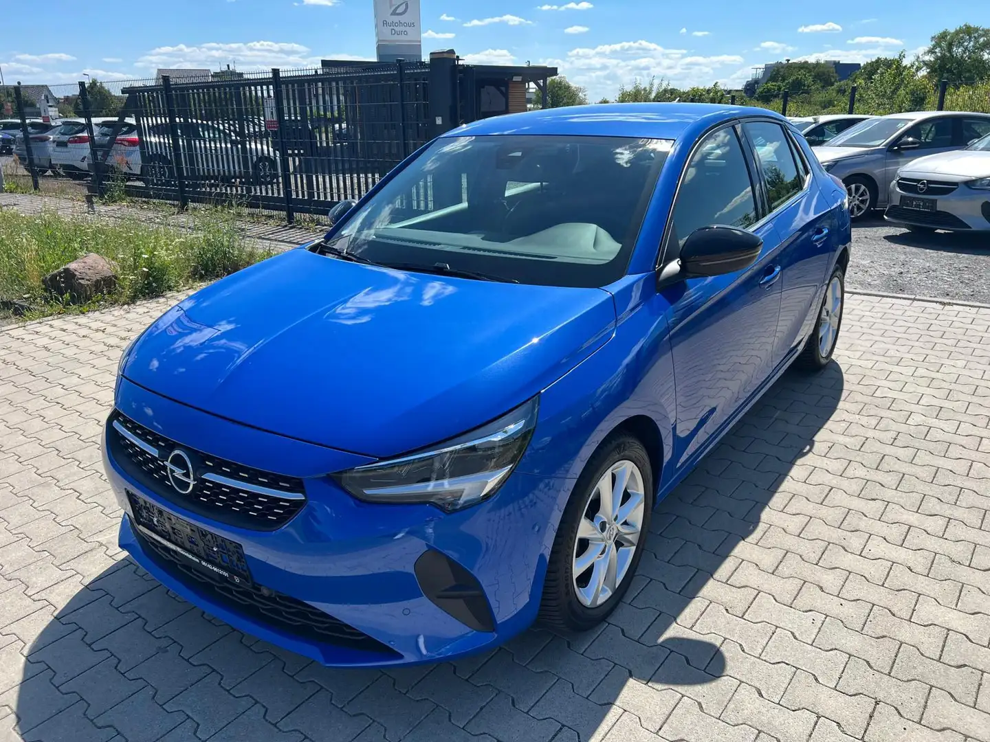 Opel Corsa 1.2 Turbo Elegance Navi+Led+Shz+Pdc Bleu - 2