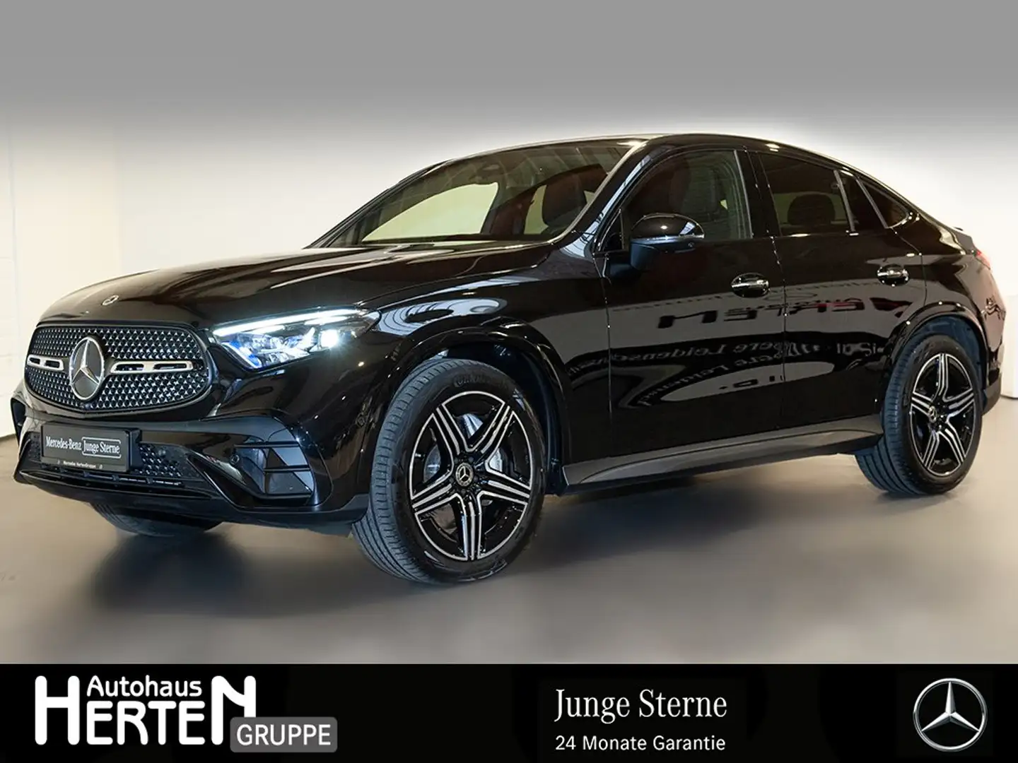 Mercedes-Benz GLC 450 d 4M Coupe+AMG-LINE+AHK+PANO-SD+360° Schwarz - 1