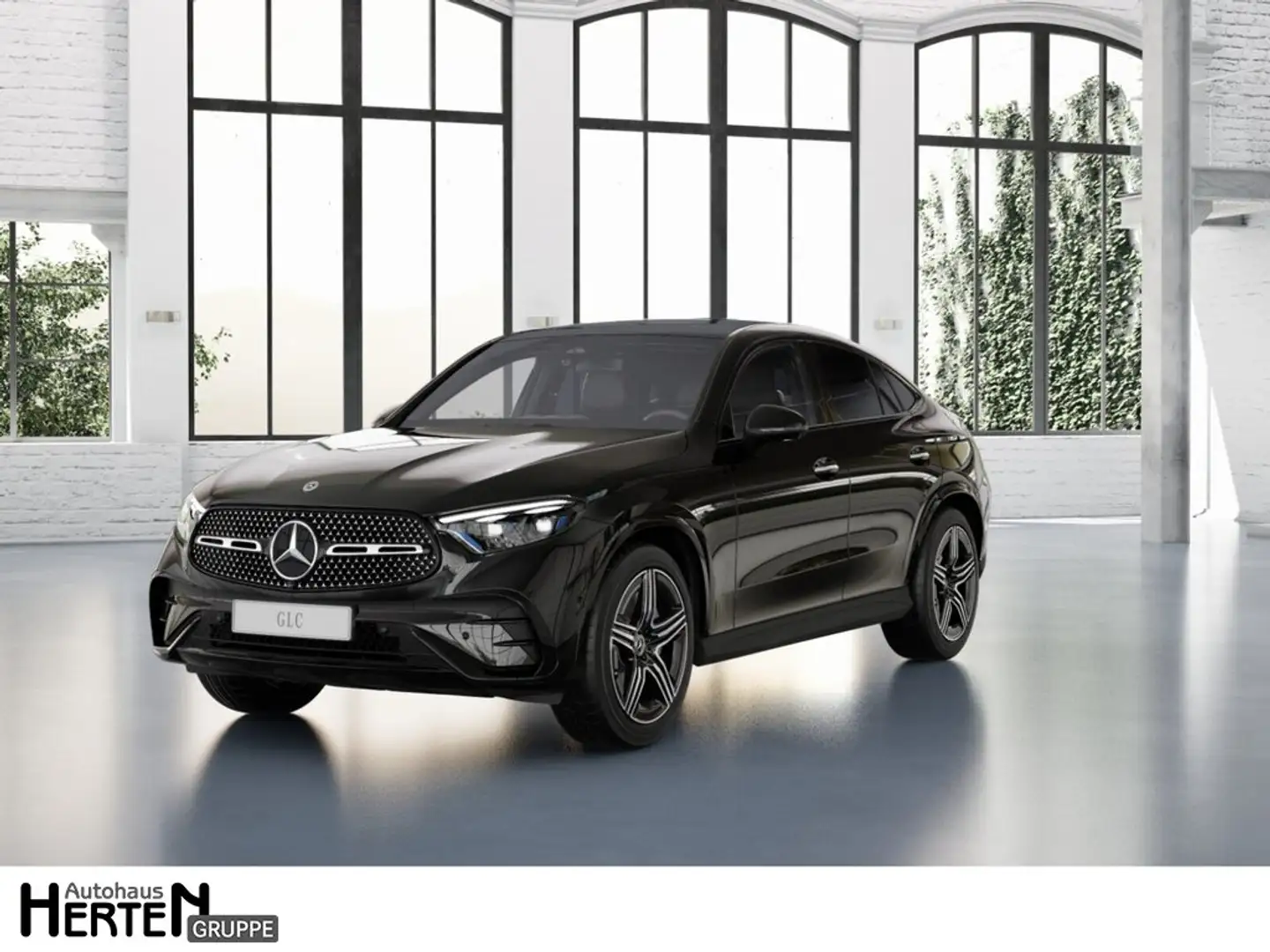 Mercedes-Benz GLC 450 d 4M Coupe+AMG-LINE+AHK+PANO-SD+360° Schwarz - 1