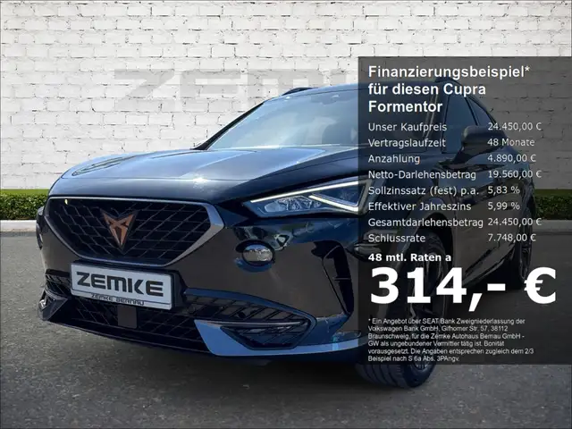 CUPRA Formentor 1.5 TSI DSG 3,99% Navi Digitales Cockpit Soundsyst
