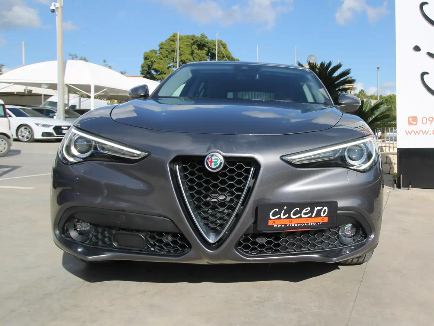 Alfa Romeo Stelvio 2.2 td Super rwd 180cv auto | 2018 Grigio - 2
