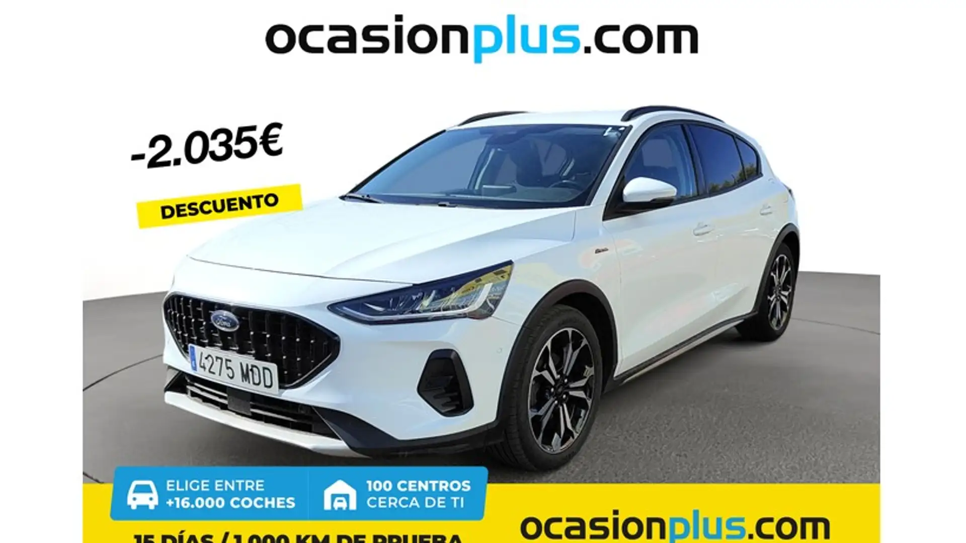 Ford Focus 1.0 Ecoboost MHEV Active 155 Blanco - 1