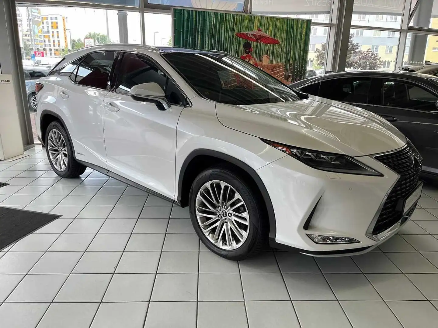 Lexus RX 450h RX450h Luxury Line * Anhängerkupplung * Panoramada Blanc - 1