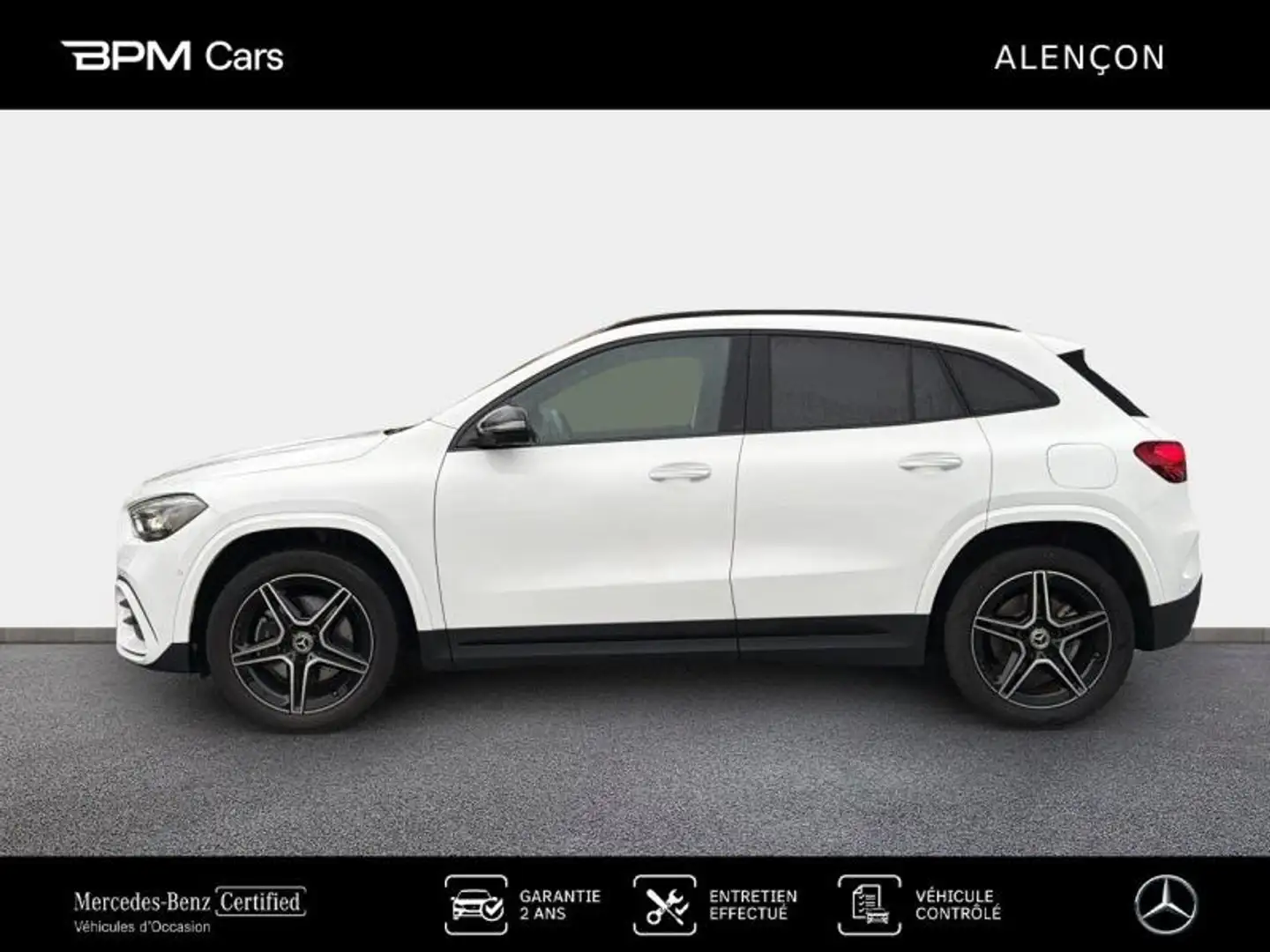 Mercedes-Benz GLA 250 250 e 218ch AMG Line 8G-DCT Blanc - 2