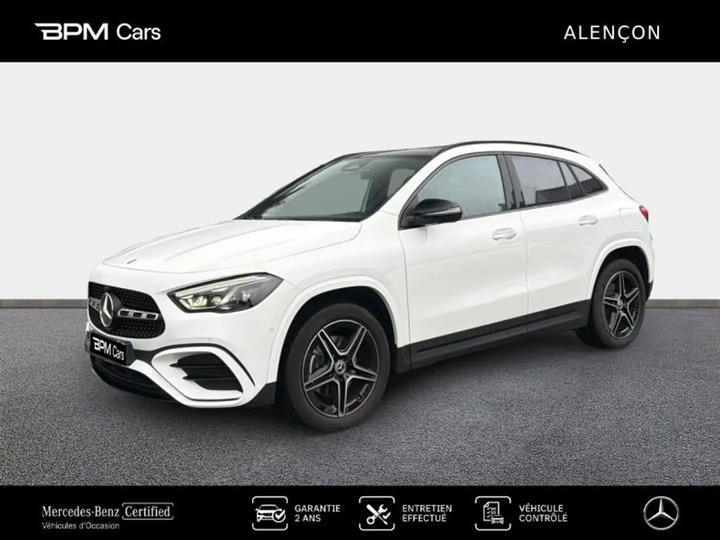 Mercedes-Benz GLA 250 250 e 218ch AMG Line 8G-DCT Blanc - 1
