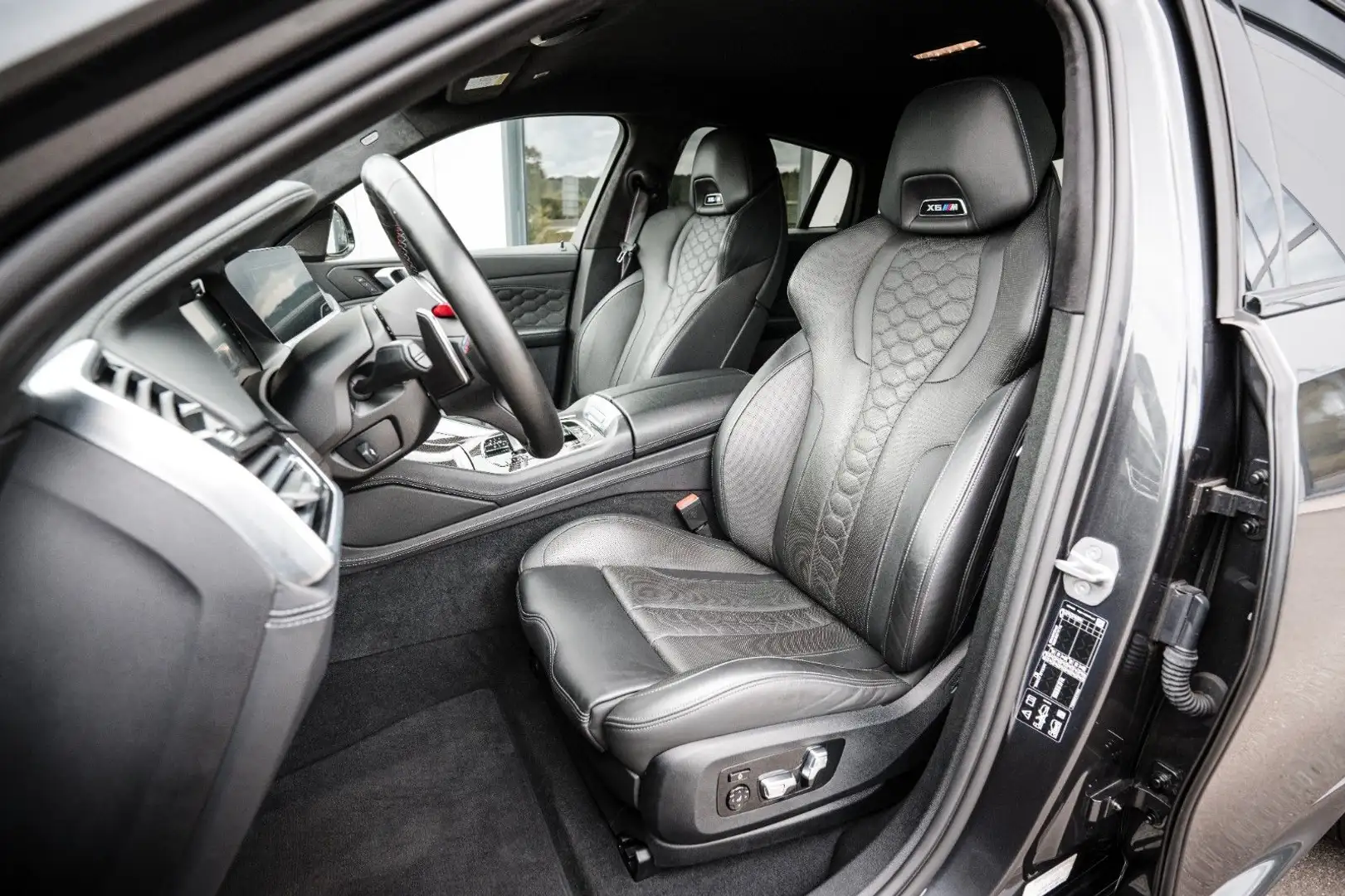 BMW X6 M COMPETITION LASER AMBIENTE CARBON H/K ACC Gris - 2
