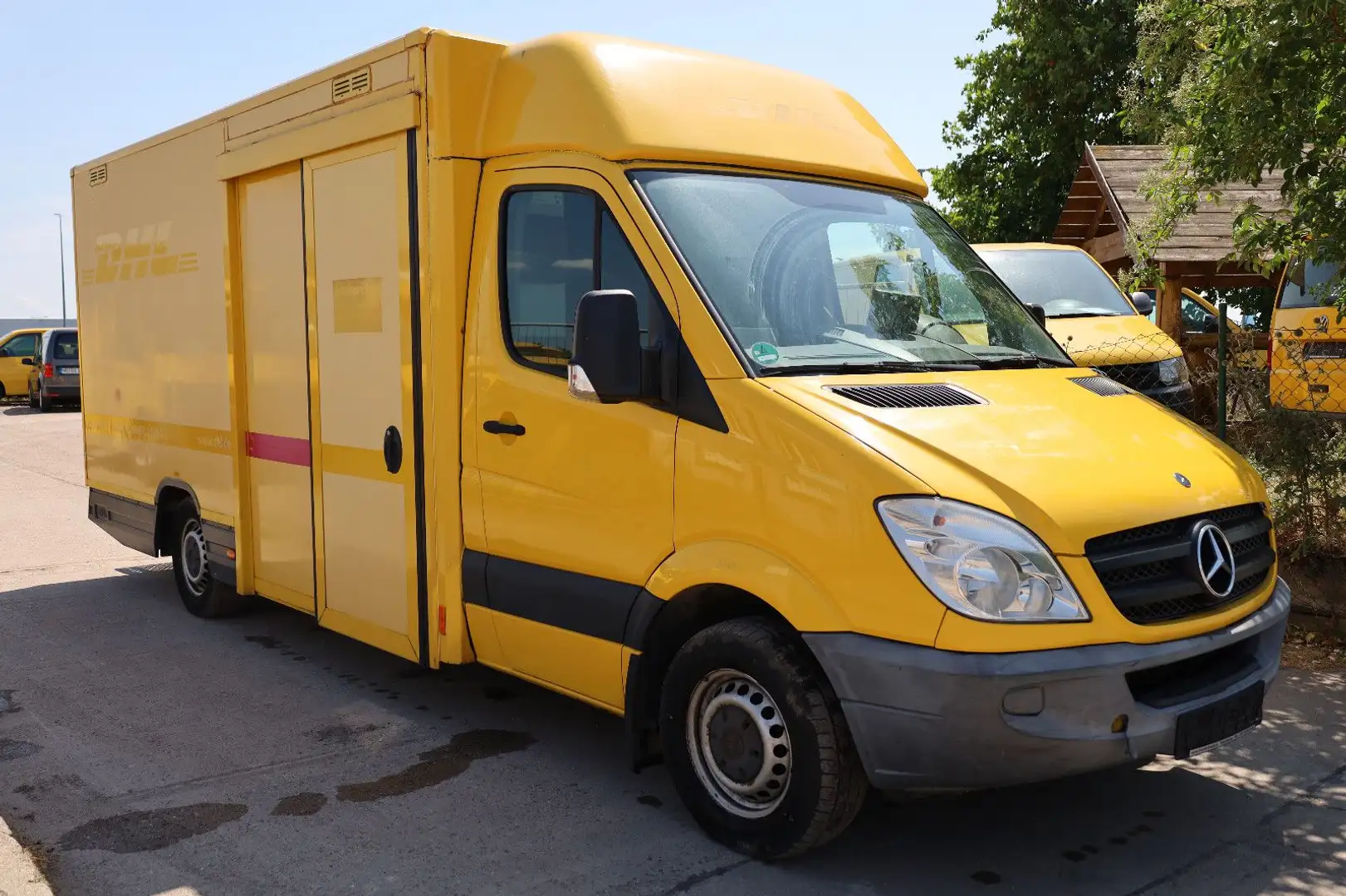 Mercedes-Benz Sprinter II Pritsche/ Koffer/Regalsystem Giallo - 1