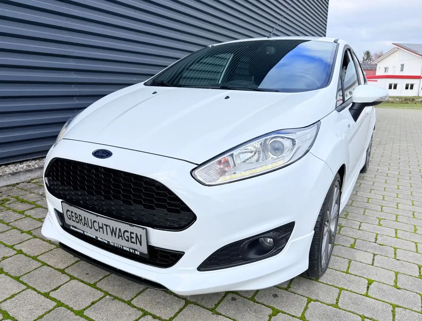 Ford Fiesta ST-Line/5-türig/Klimaauto./Euro6/ 1 Hand Bianco - 1