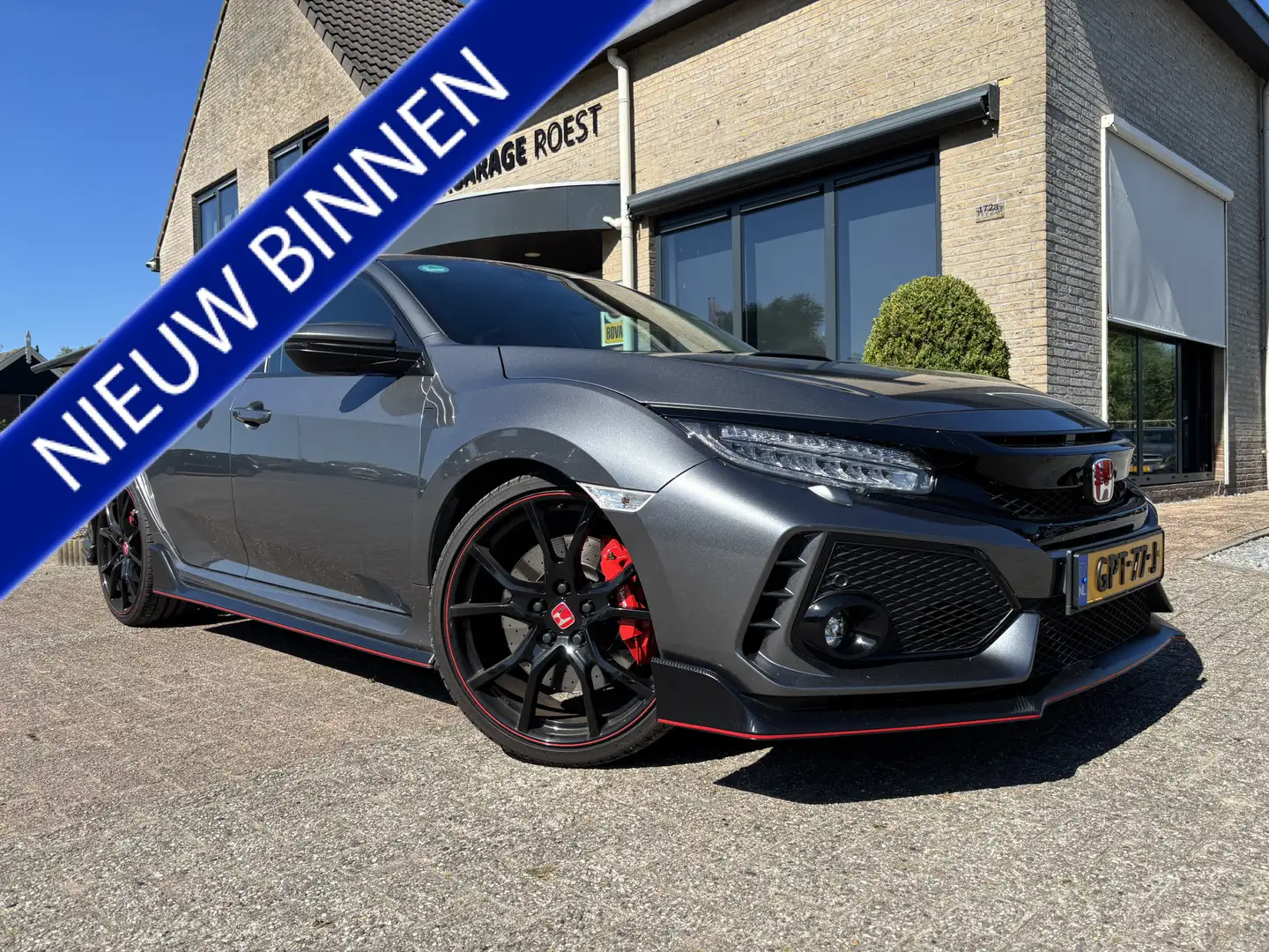 Honda Civic 2.0 i-VTEC Type R GT Kleppenuitlaat Remus Grijs - 1