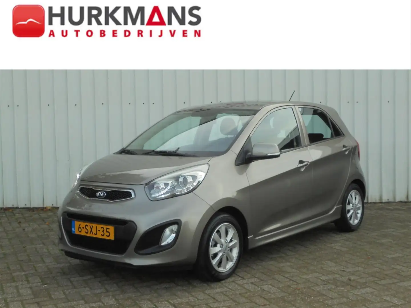 Kia Picanto 1.0i 5-DRS SUPERPACK NL-AUTO TOP ONDERHOUDEN Beige - 1