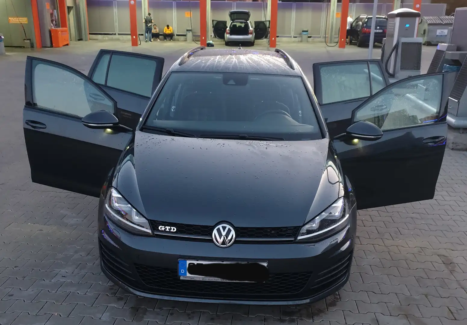 Volkswagen Golf GTD Variant Gris - 1