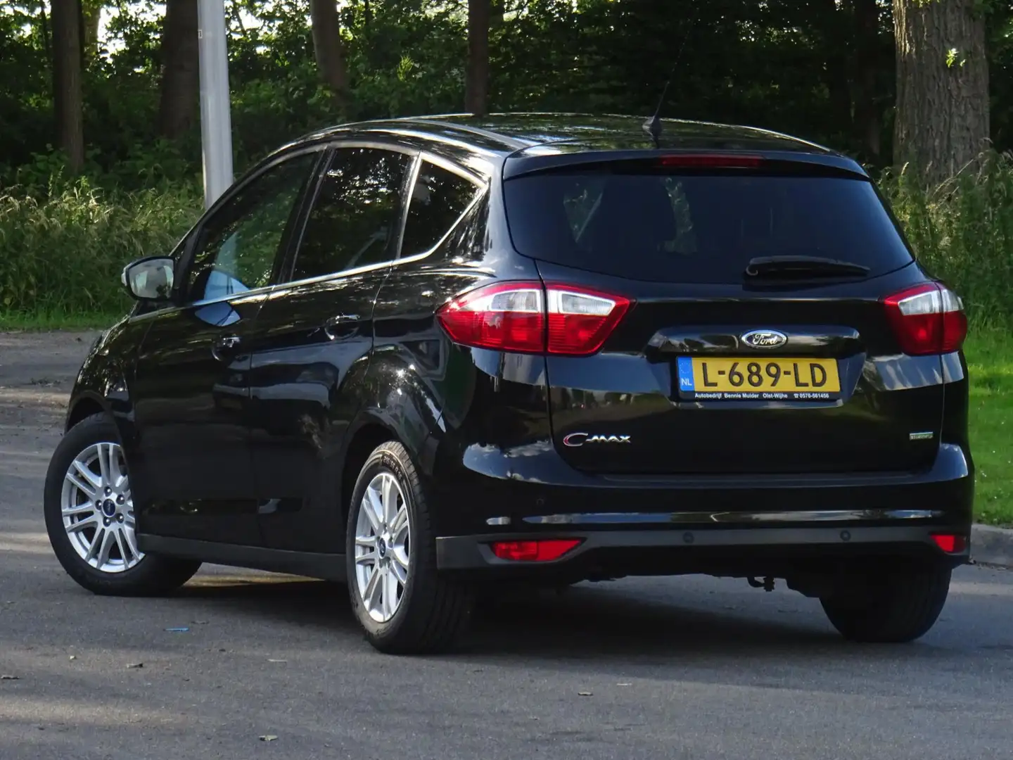 Ford C-Max 1.0 Edition Plus NAVI/CAMERA/CRUISE/PDC/APK Zwart - 2