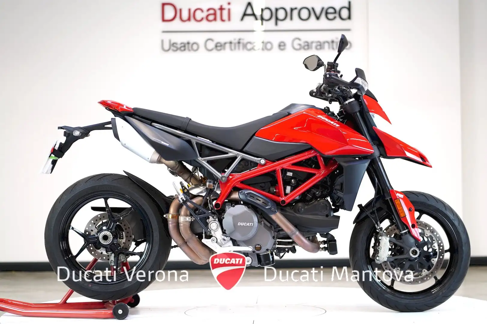 Ducati Hypermotard 950 Hypermotard 950 solo 3.918 km Rouge - 1