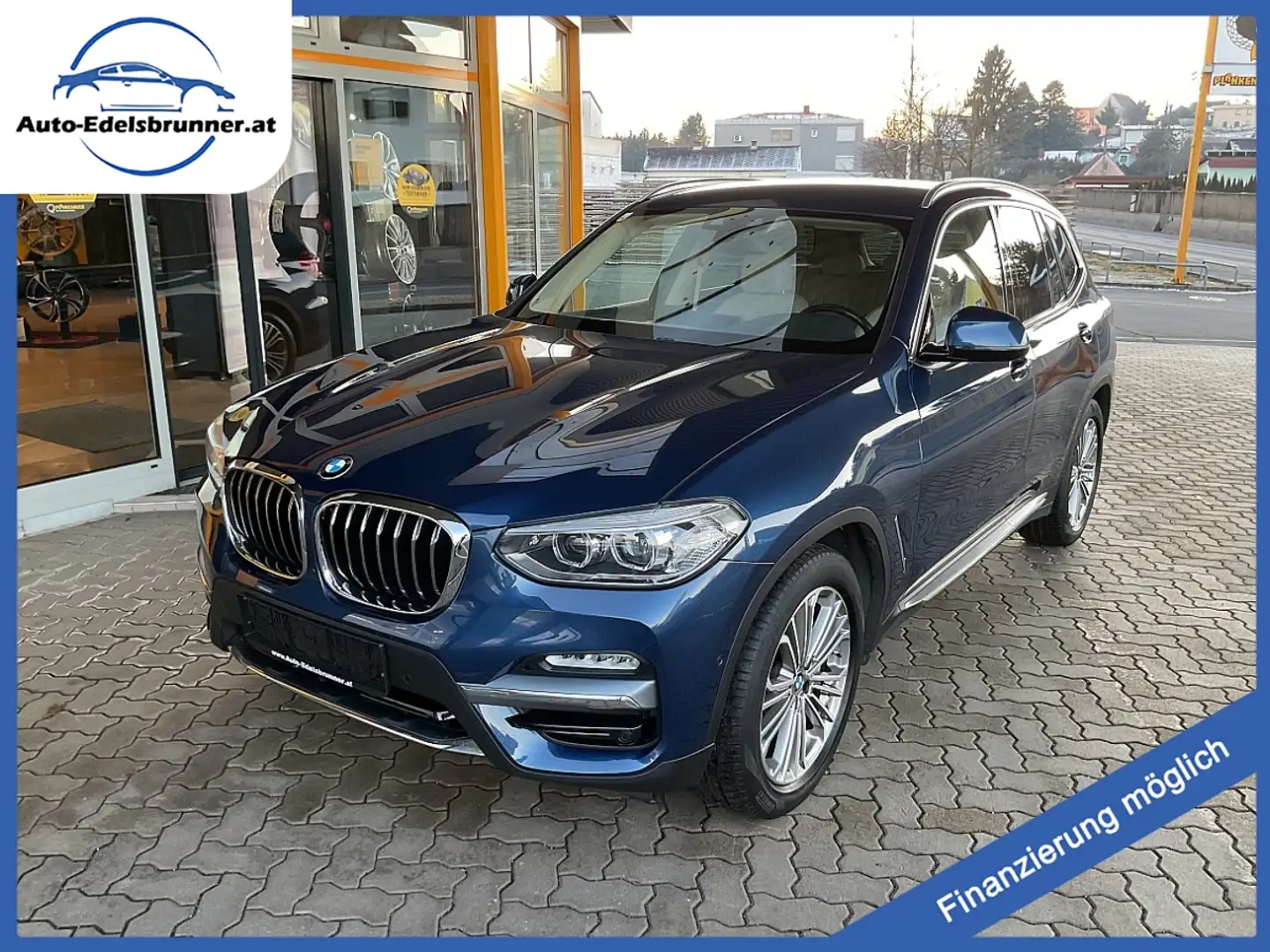 BMW X3 xDrive 25d Luxury Line Aut. Bleu - 1