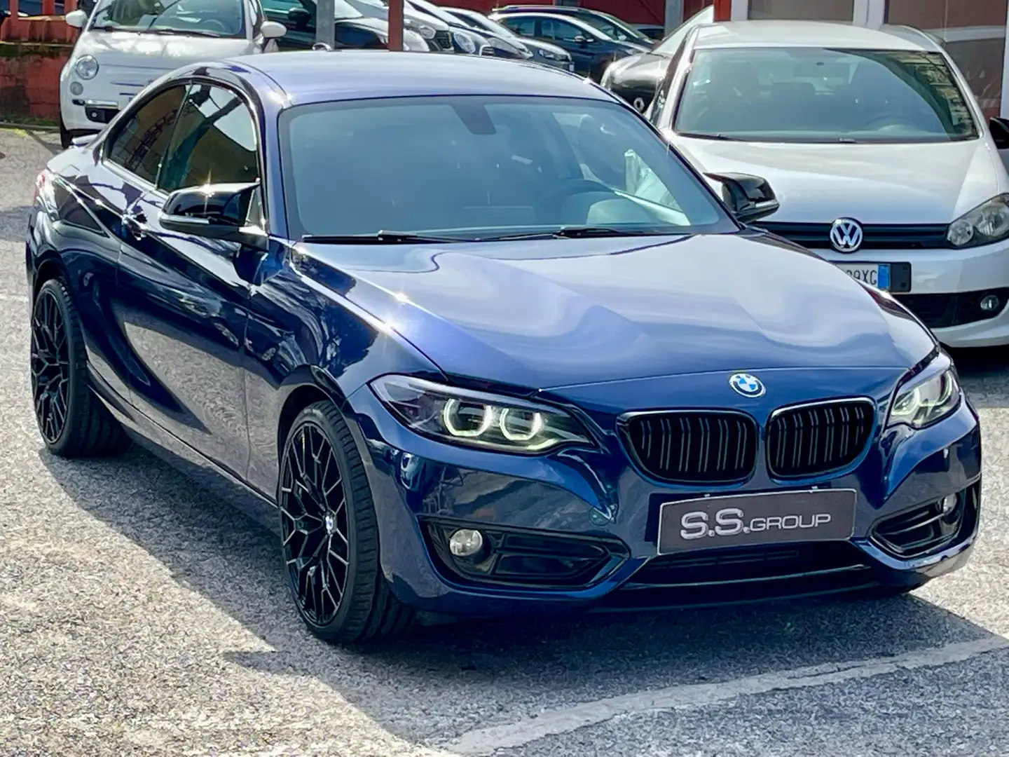 BMW 218 lCoupe Msport 150cv/rate/permute/garanzia/unipro Blu/Azzurro - 1